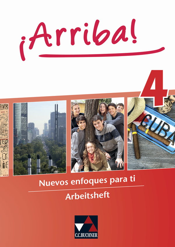 Vorderes Coverbild ¡Arriba! Arbeitsheft 4