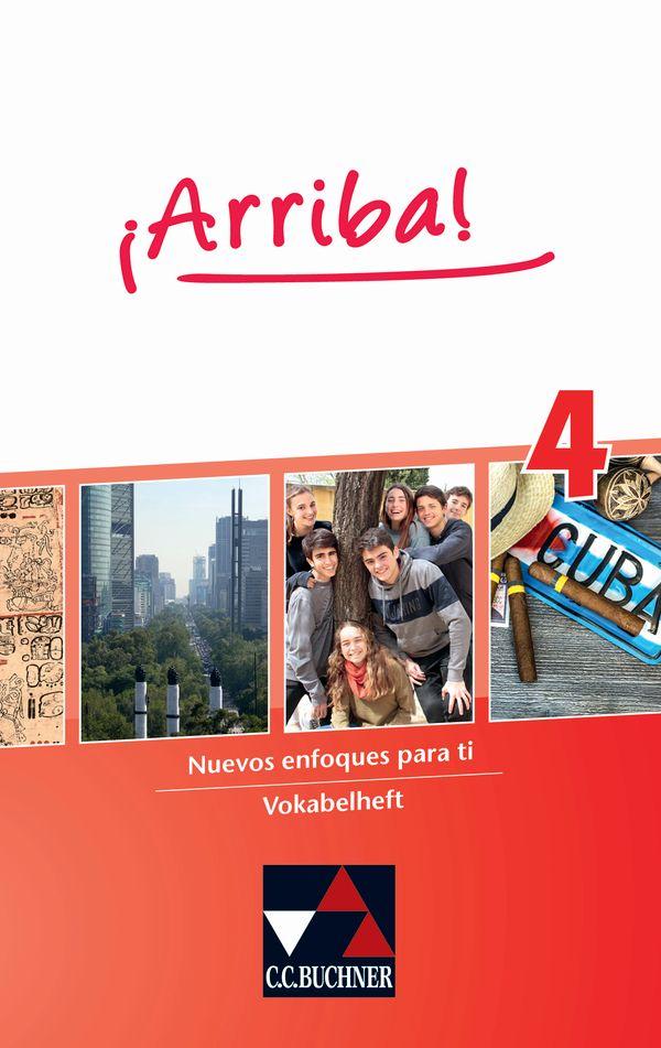 Vorderes Coverbild ¡Arriba! Vokabelheft 4