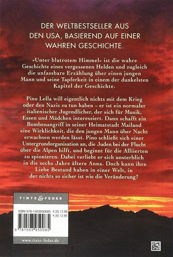 Rückseitencover Unter blutrotem Himmel