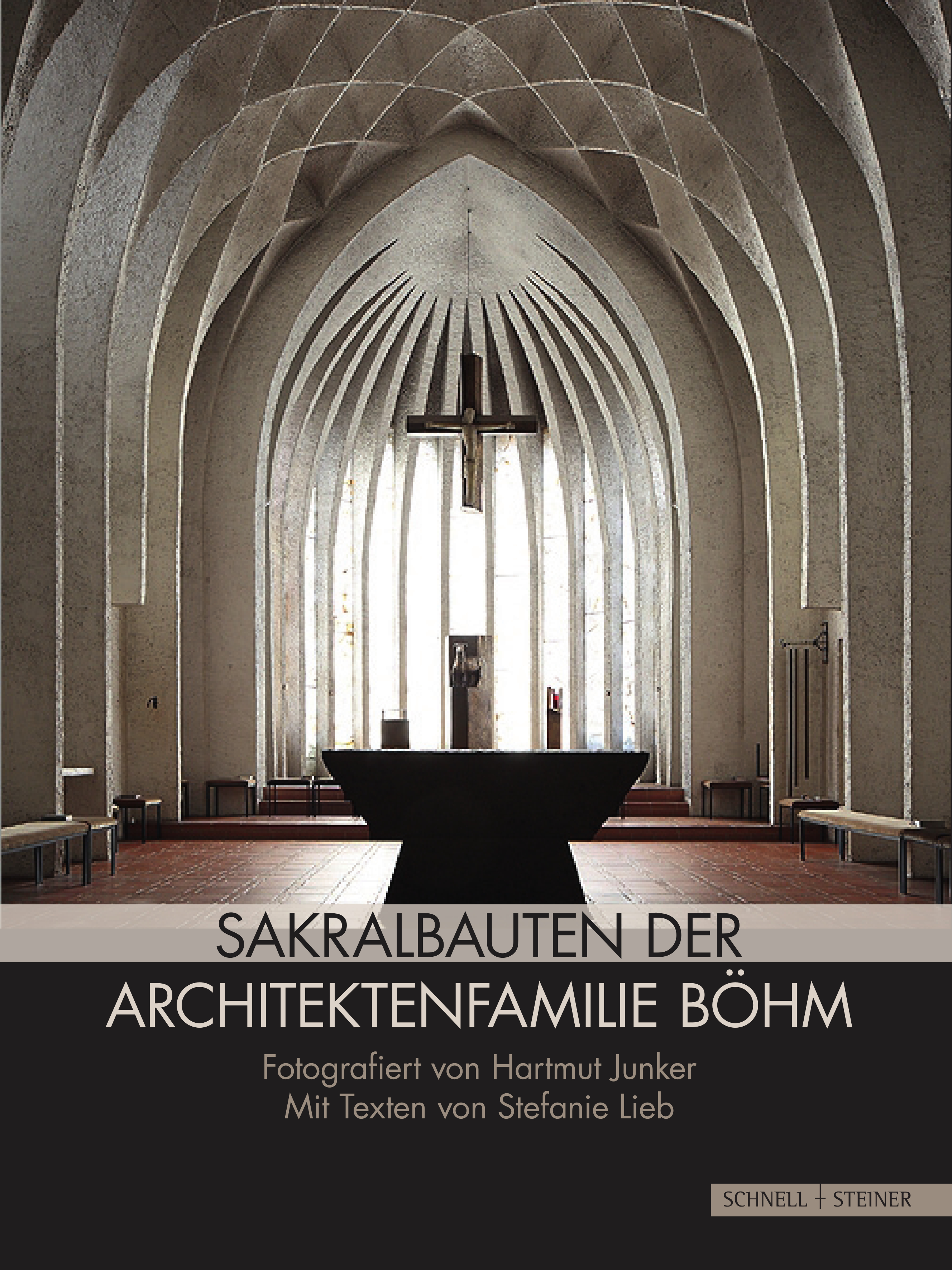Vorderes Coverbild Sakralbauten der Architektenfamilie Böhm