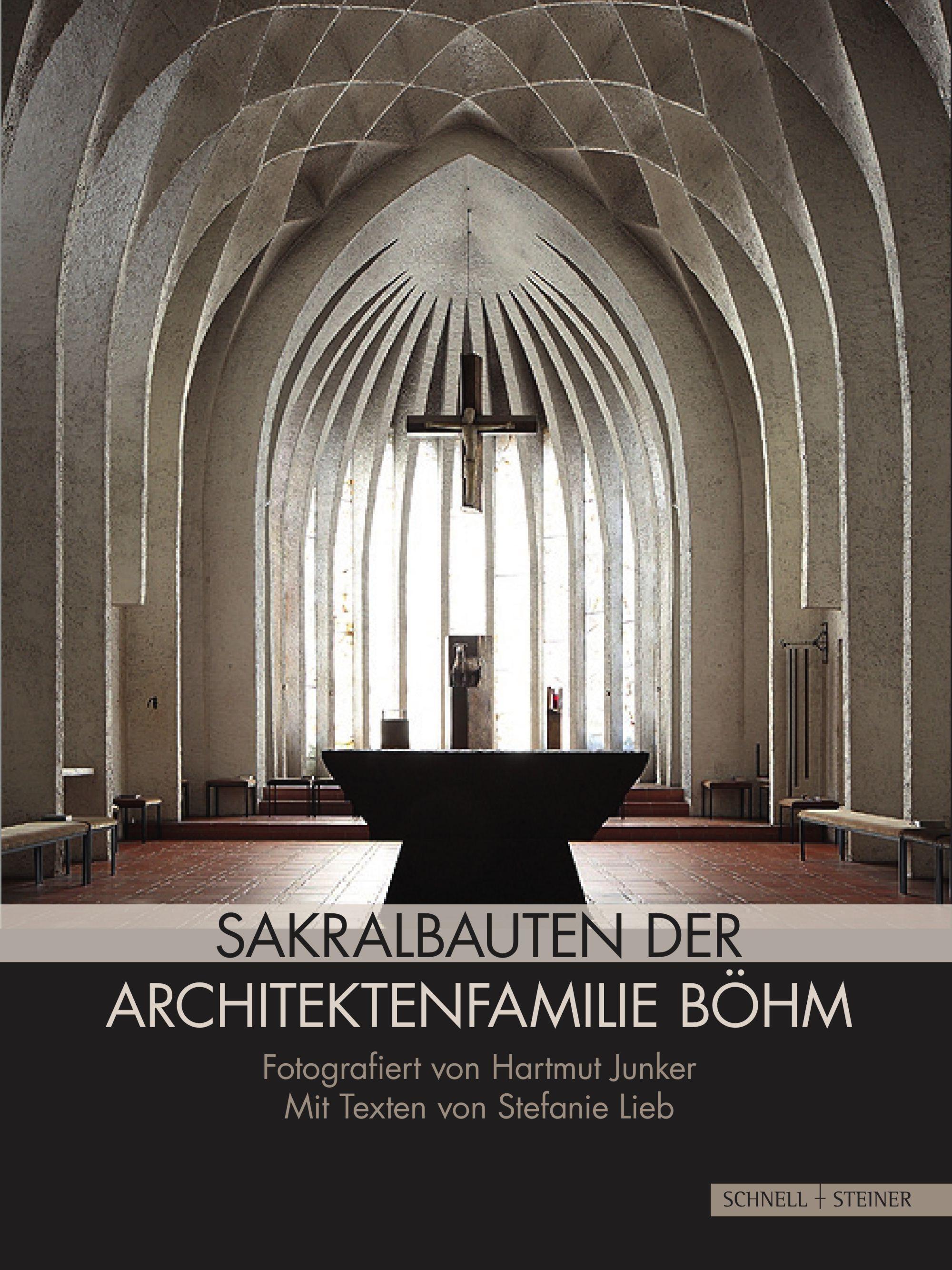 Vorderes Coverbild Sakralbauten der Architektenfamilie Böhm