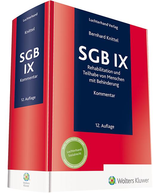 Vorderes Coverbild SGB IX Kommentar