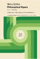 Vorderes Coverbild Moritz Schlick Philosophical Papers