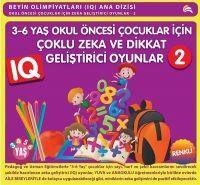Vorderes Coverbild 3-6 Yas Okul Öncesi Cocuklar Icin Coklu Zeka ve Dikkat Gelistirici Oyunlar 2