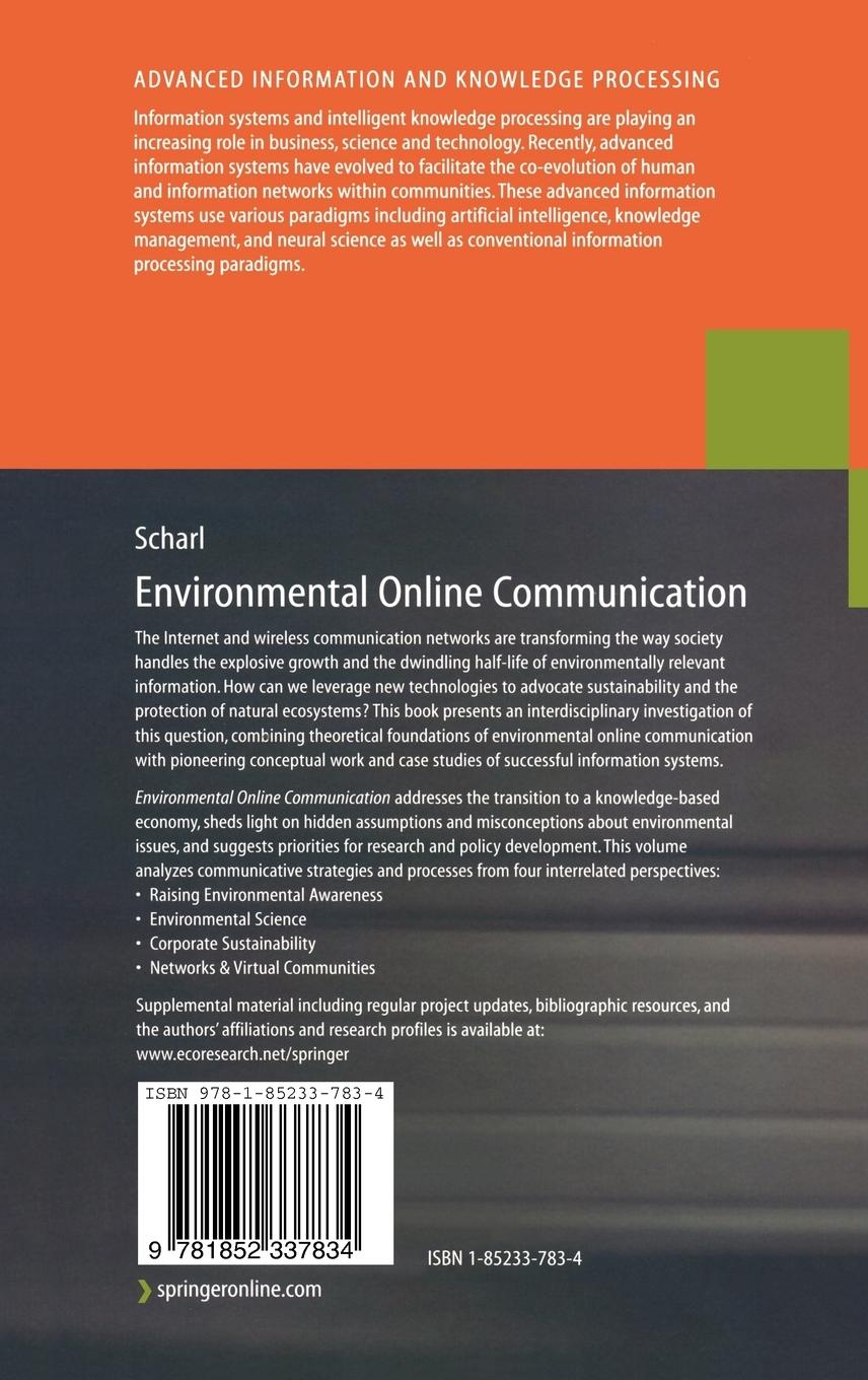 Rückseitencover Environmental Online Communication