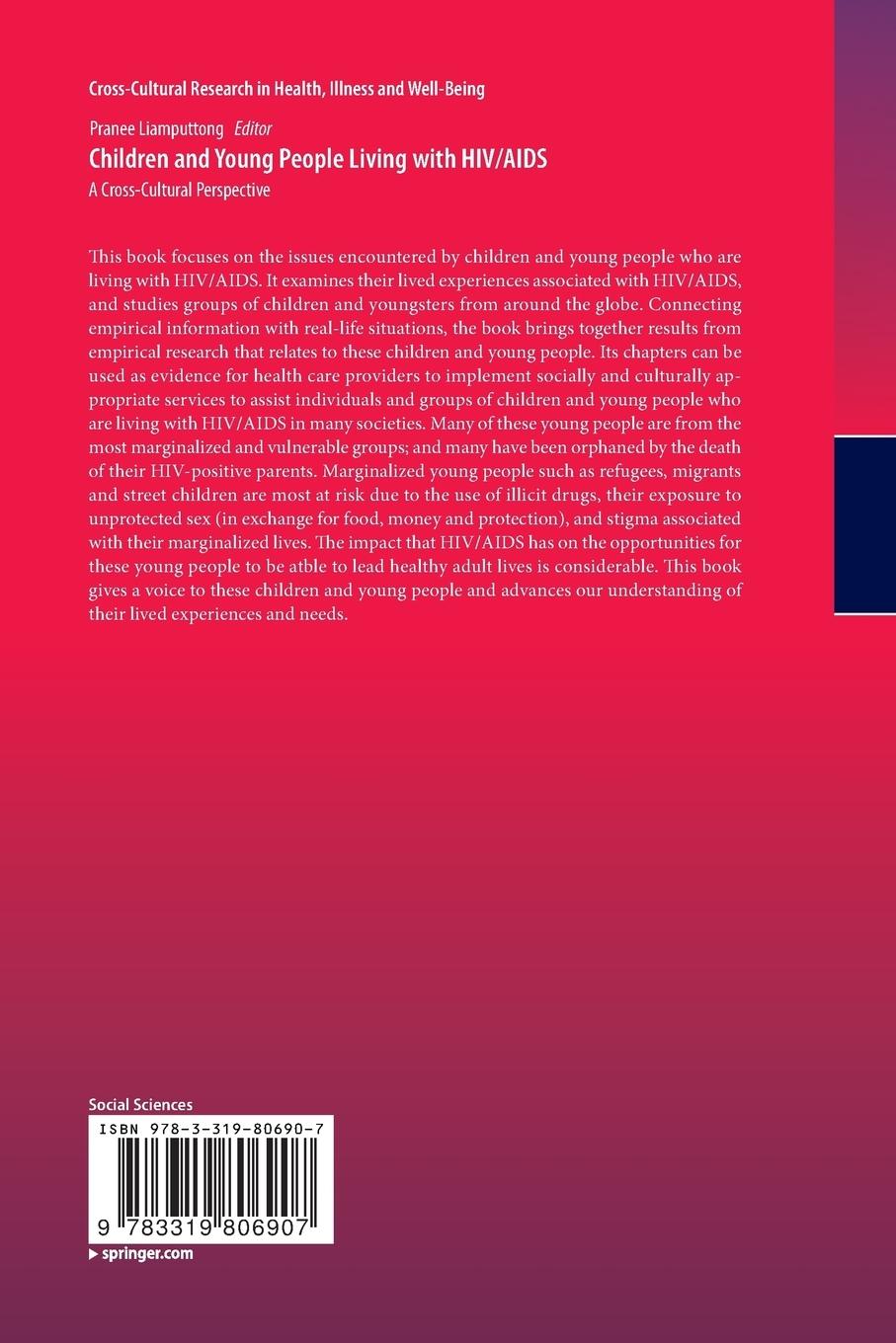 Rückseitencover Children and Young People Living with HIV/AIDS