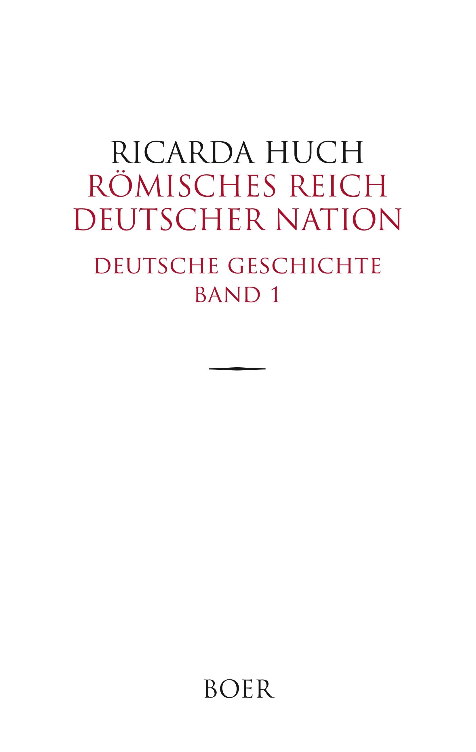 Vorderes Coverbild Römisches Reich Deutscher Nation