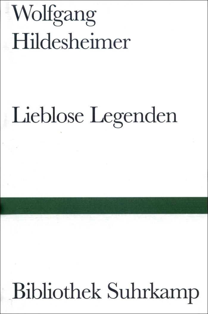 Vorderes Coverbild Lieblose Legenden