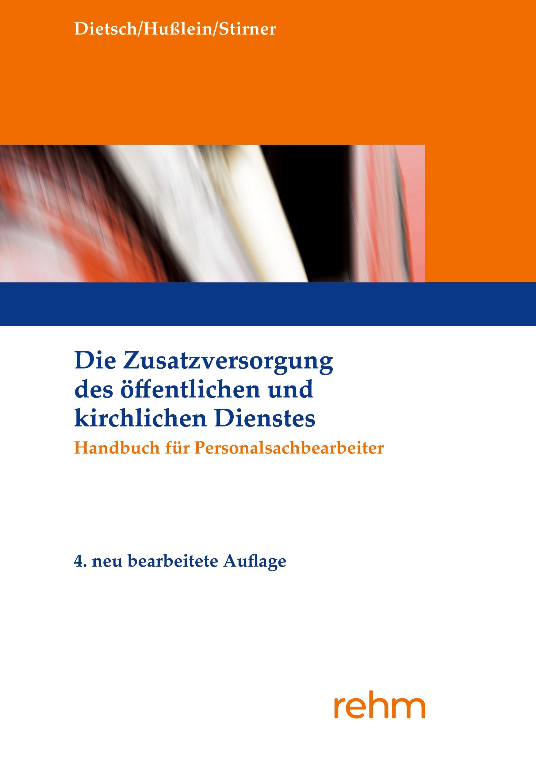Vorderes Coverbild Die Zusatzversorgung des öffentlichen und kirchlichen Dienstes