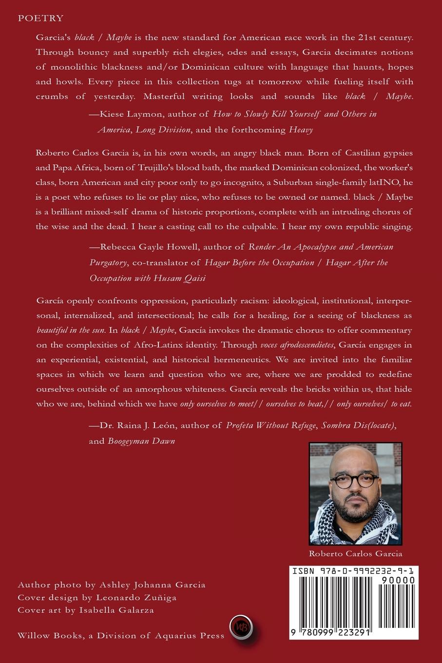 Rückseitencover black / Maybe