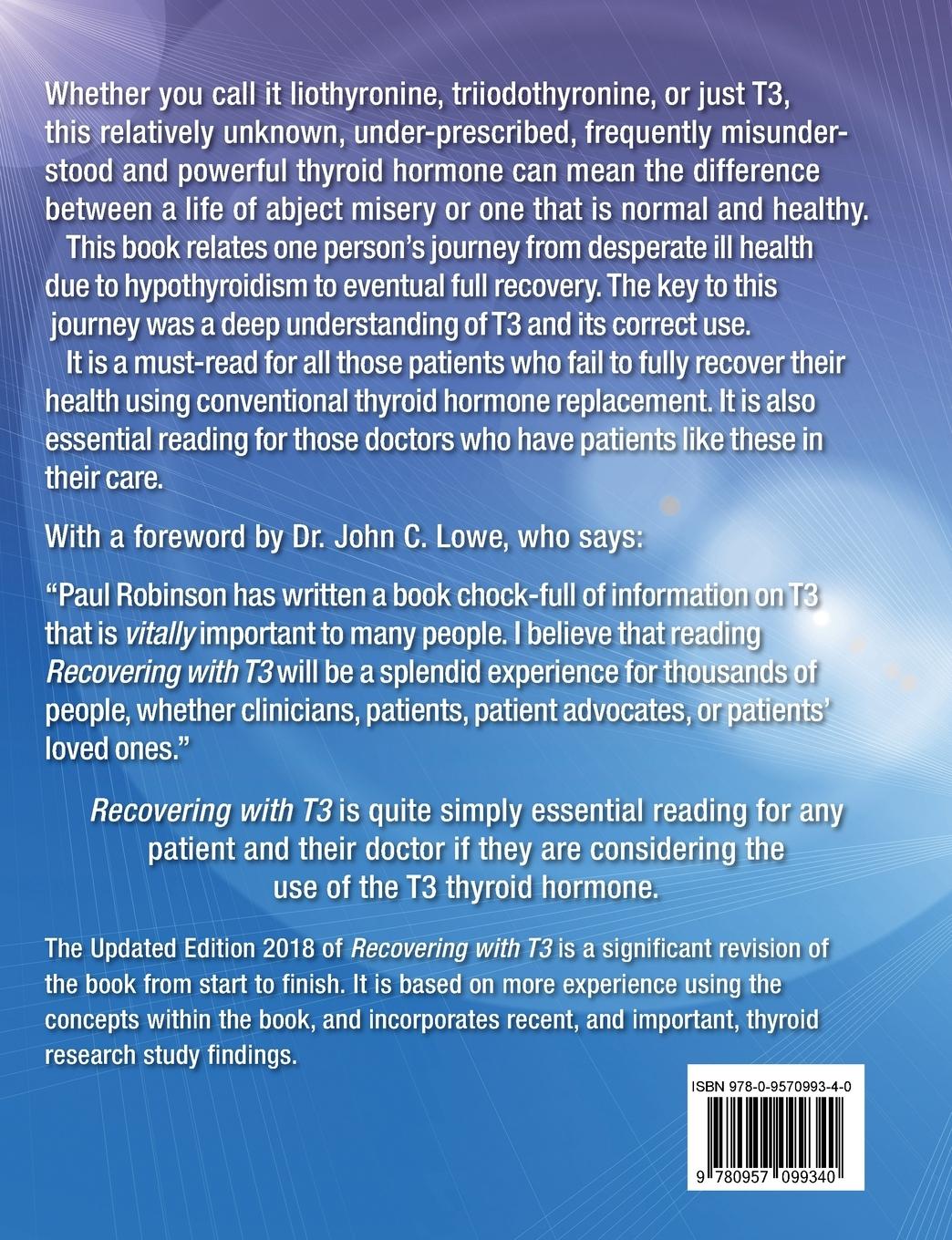 Rückseitencover Recovering with T3