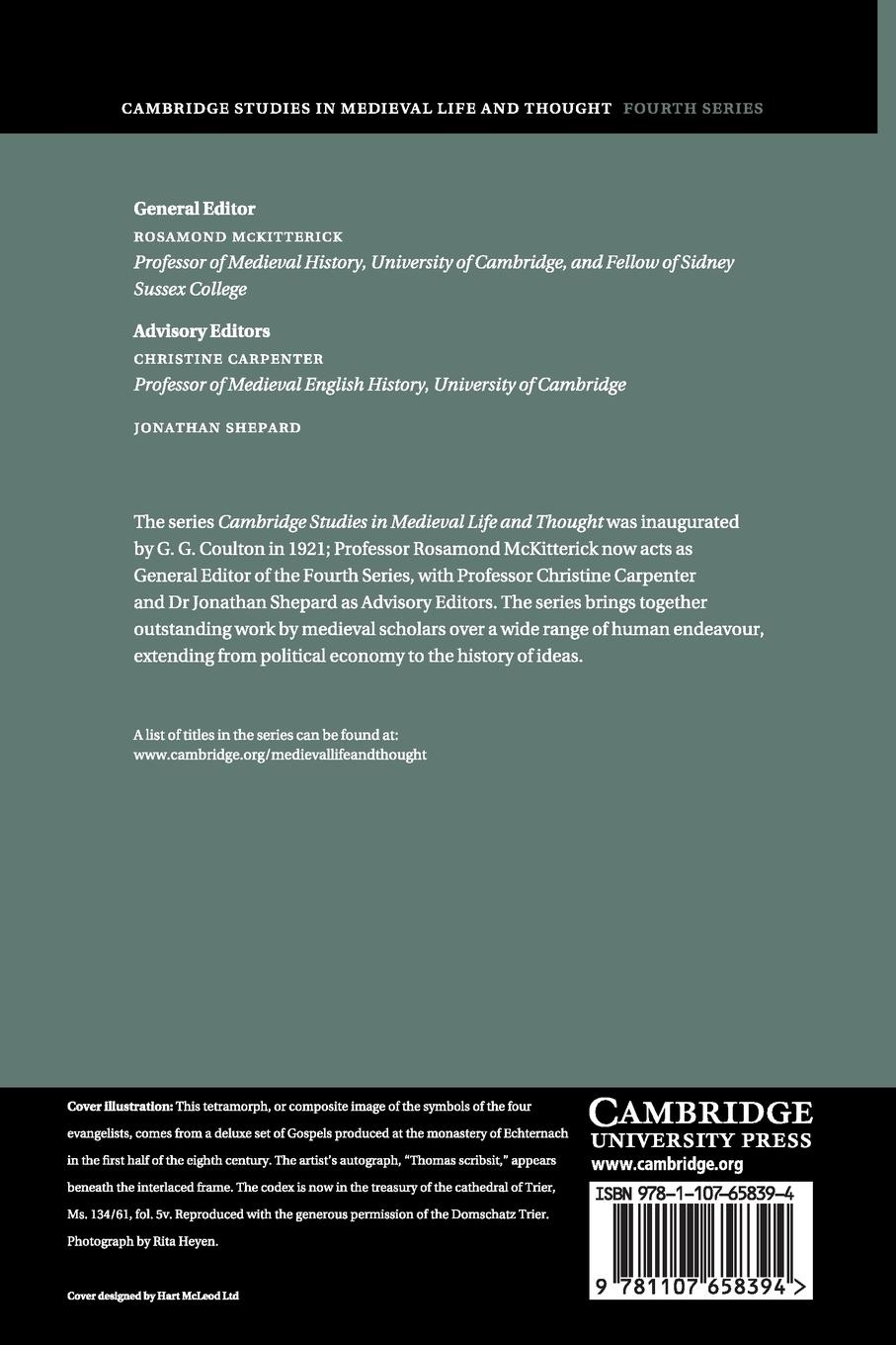 Rückseitencover The Social Life of Hagiography in the Merovingian Kingdom