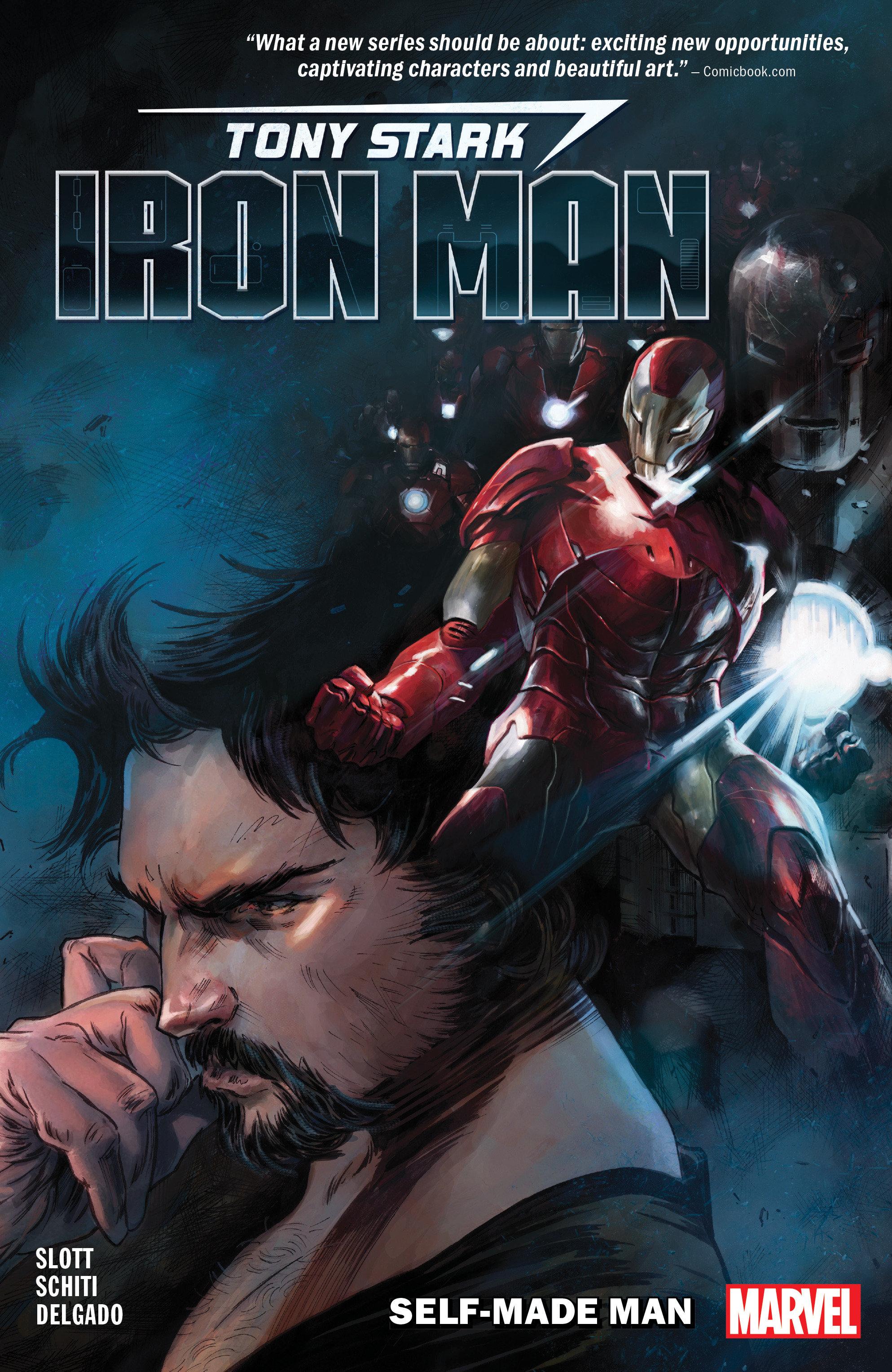 Vorderes Coverbild Tony Stark: Iron Man Vol. 1: Self-made Man