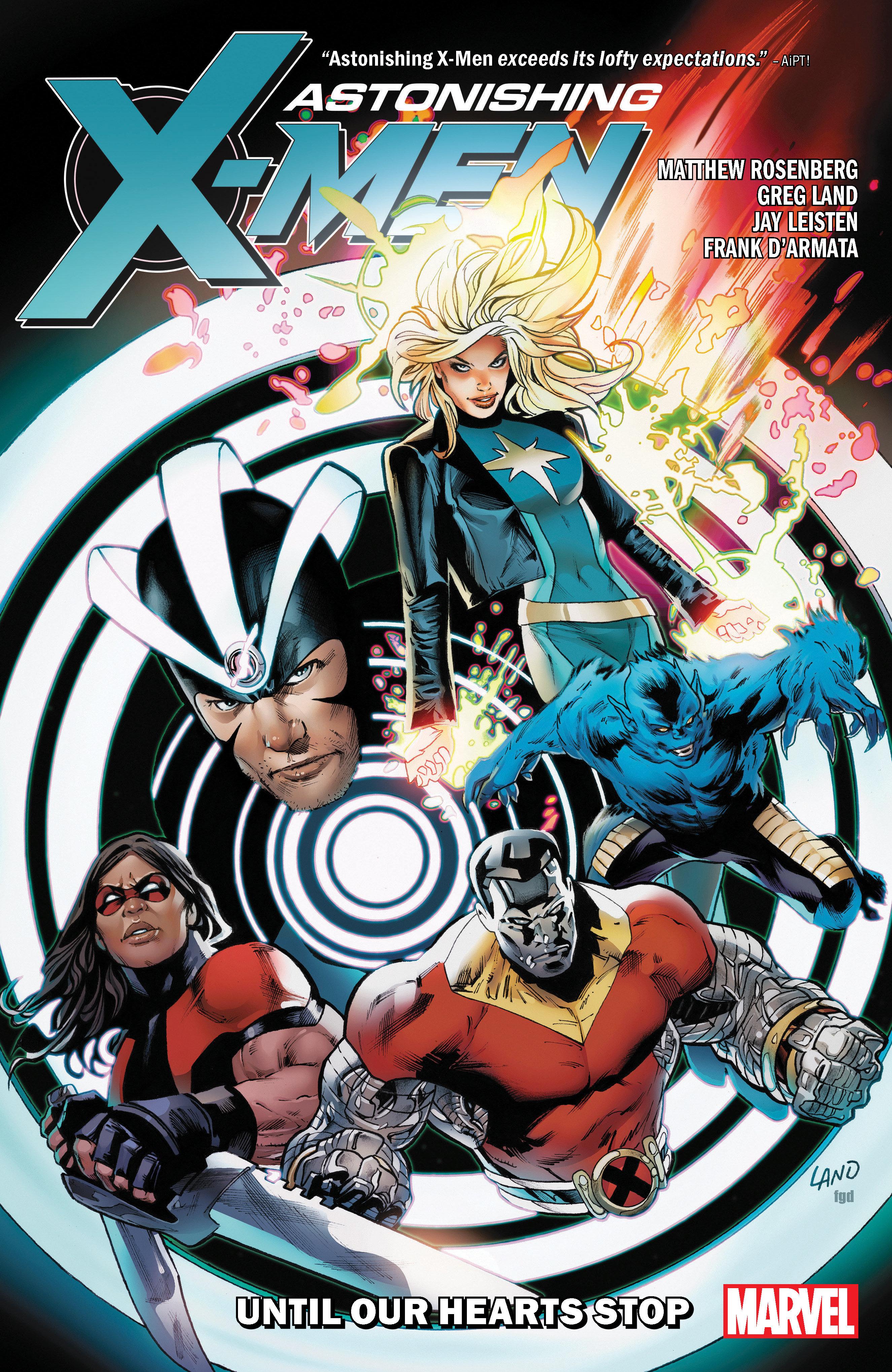 Vorderes Coverbild Astonishing X-Men by Matthew Rosenberg: Until Our Hearts Stop