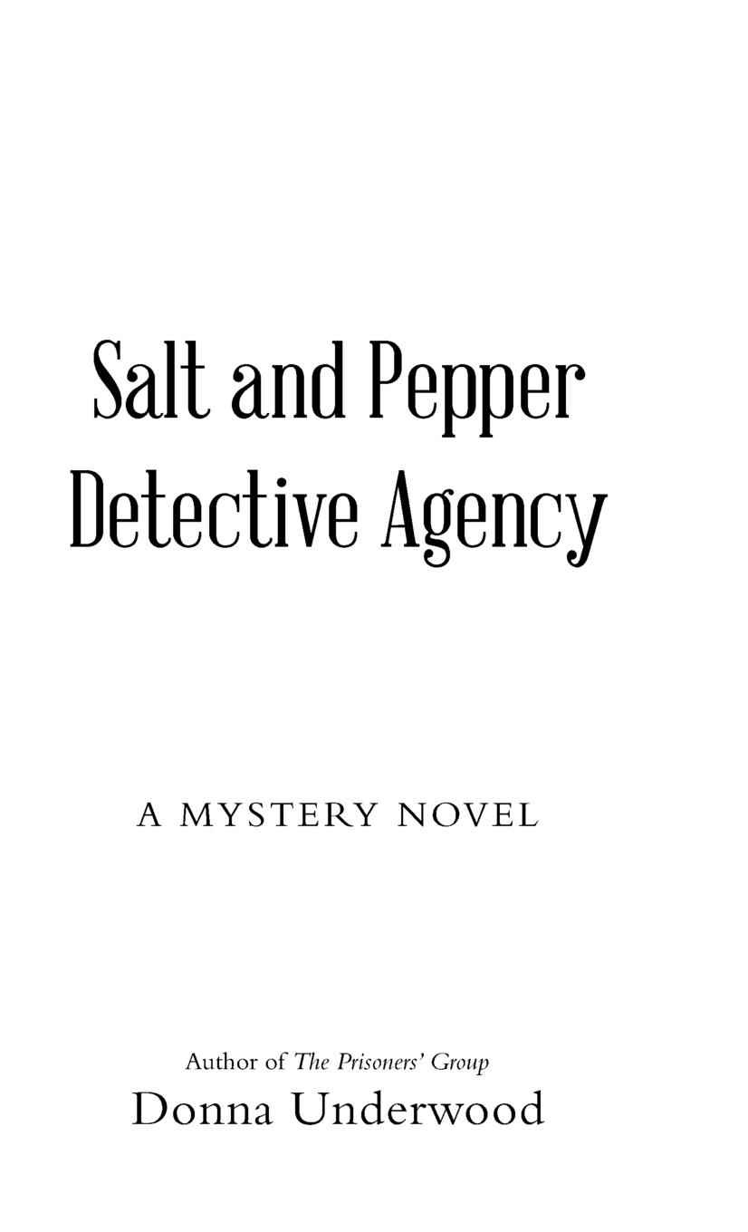Vorderes Coverbild Salt and Pepper Detective Agency