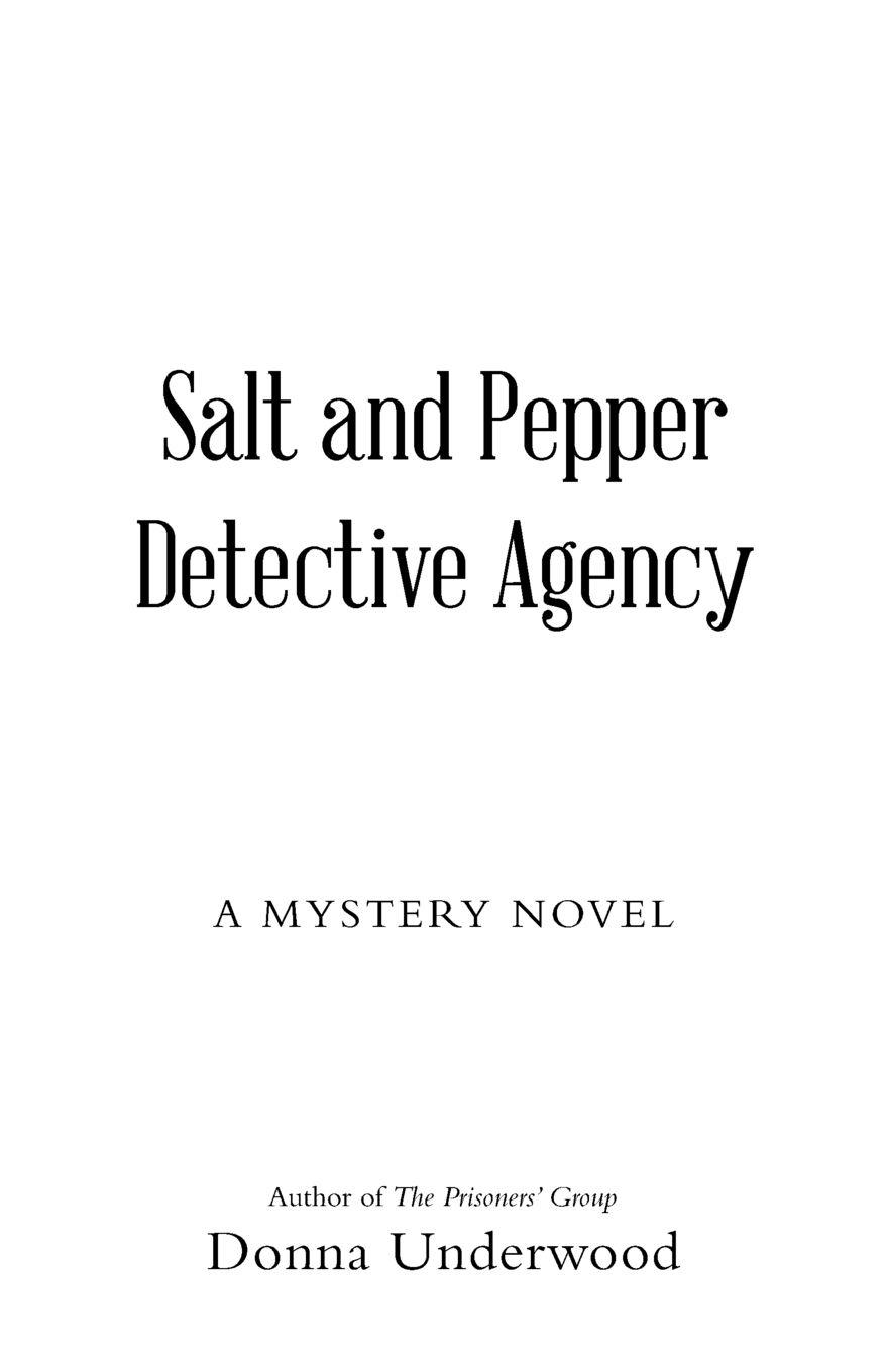 Vorderes Coverbild Salt and Pepper Detective Agency