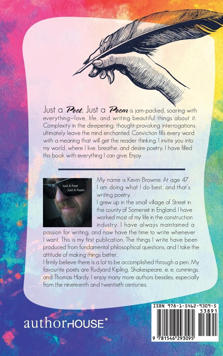 Rückseitencover Just a Poet, Just a Poem