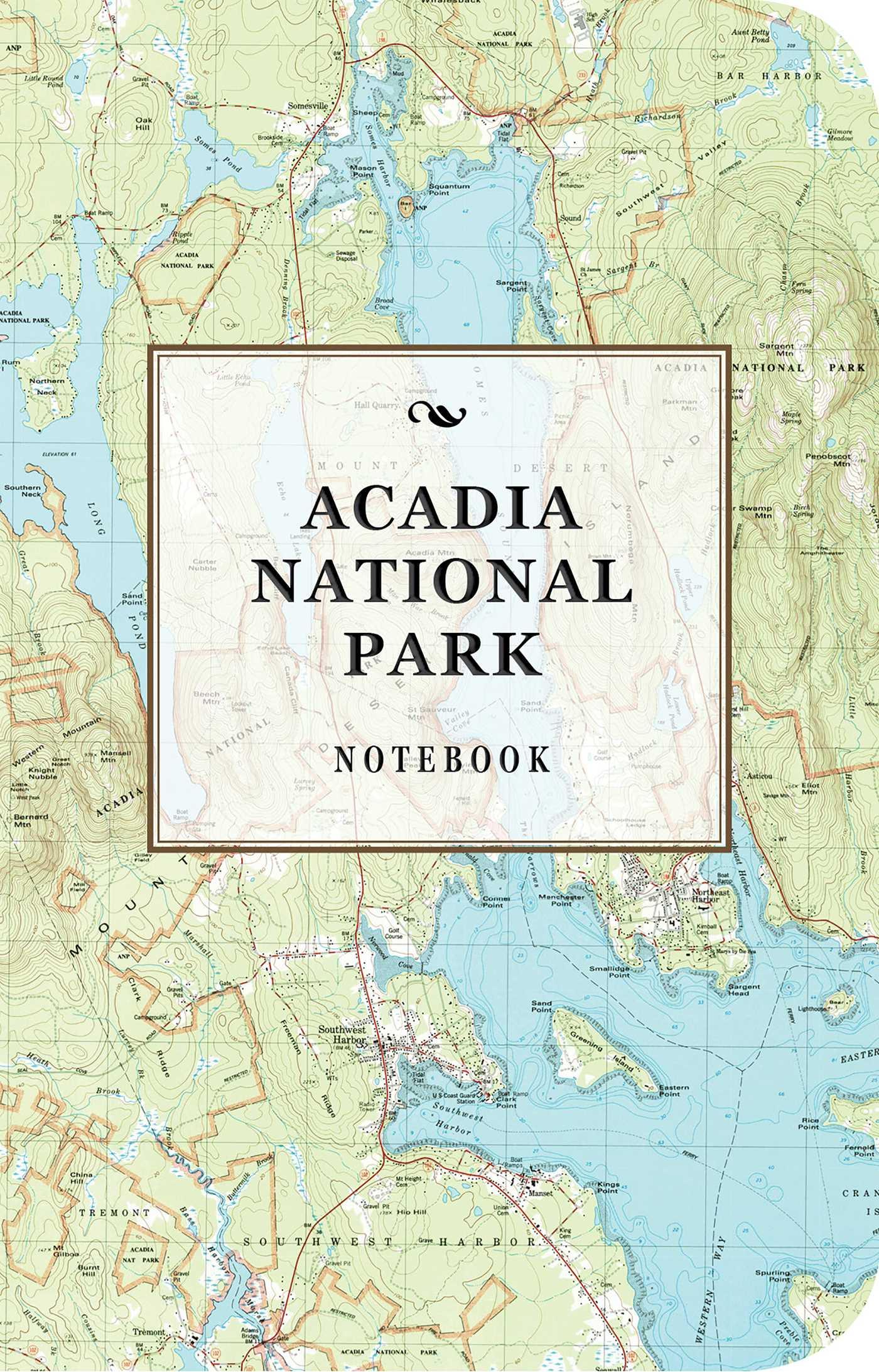 Vorderes Coverbild The Acadia National Park Signature Notebook