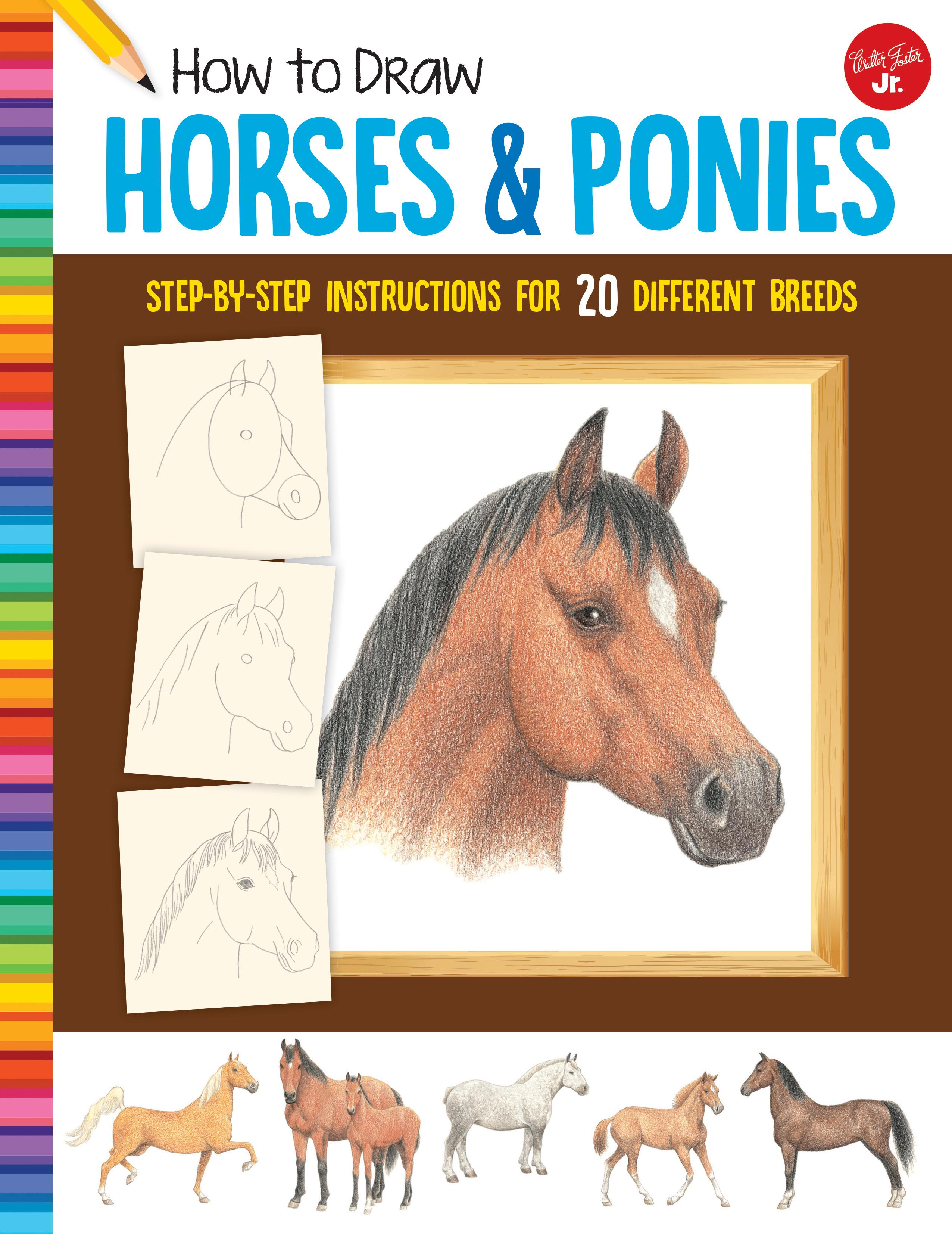 Vorderes Coverbild How to Draw Horses & Ponies