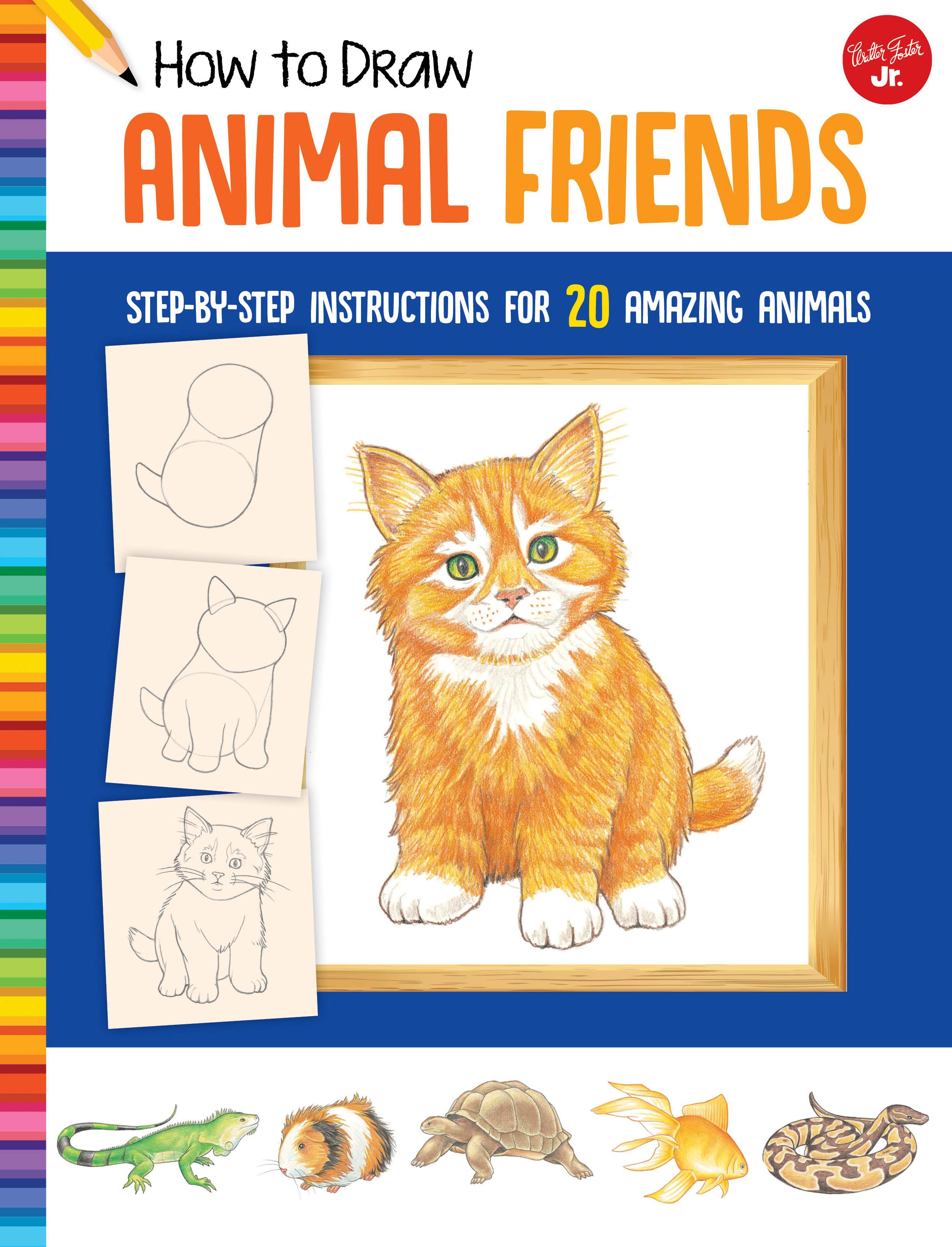 Vorderes Coverbild How to Draw Animal Friends