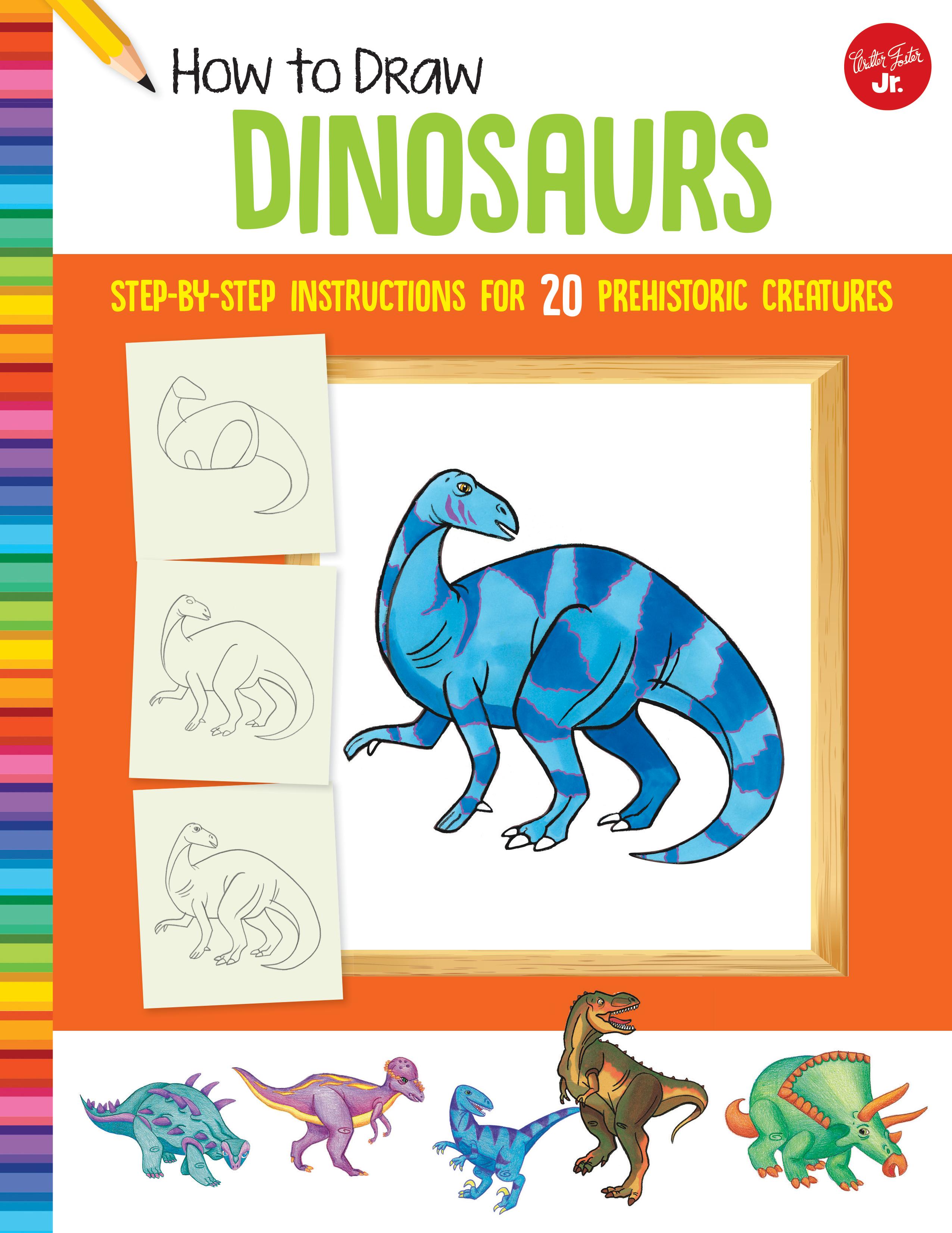Vorderes Coverbild How to Draw Dinosaurs
