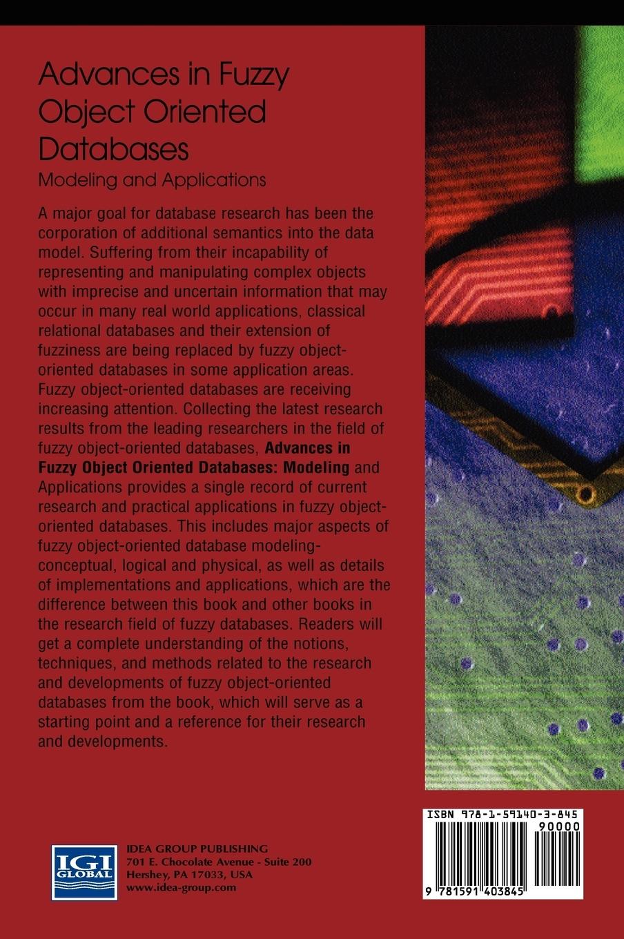 Rückseitencover Advances in Fuzzy Object-Oriented Databases