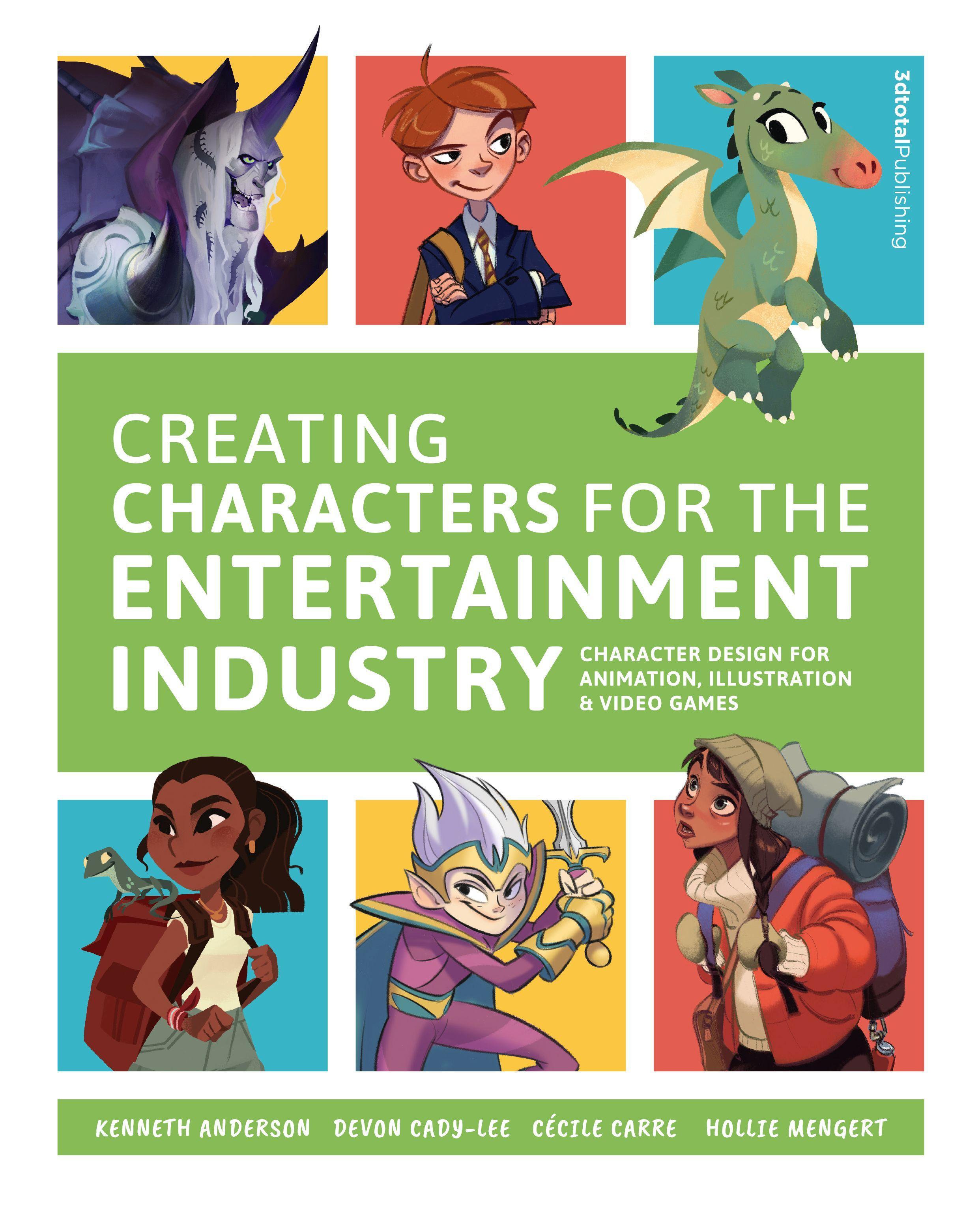 Vorderes Coverbild Creating Characters for the Entertainment Industry