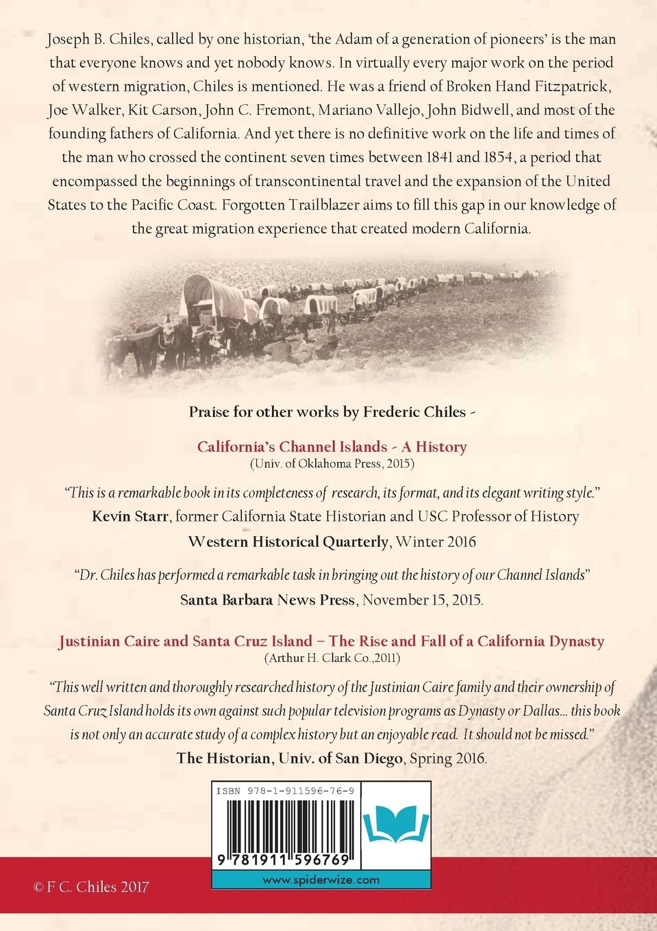 Rückseitencover Forgotten Trailblazer