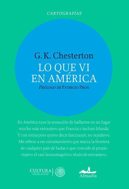 Vorderes Coverbild Lo Que VI En America