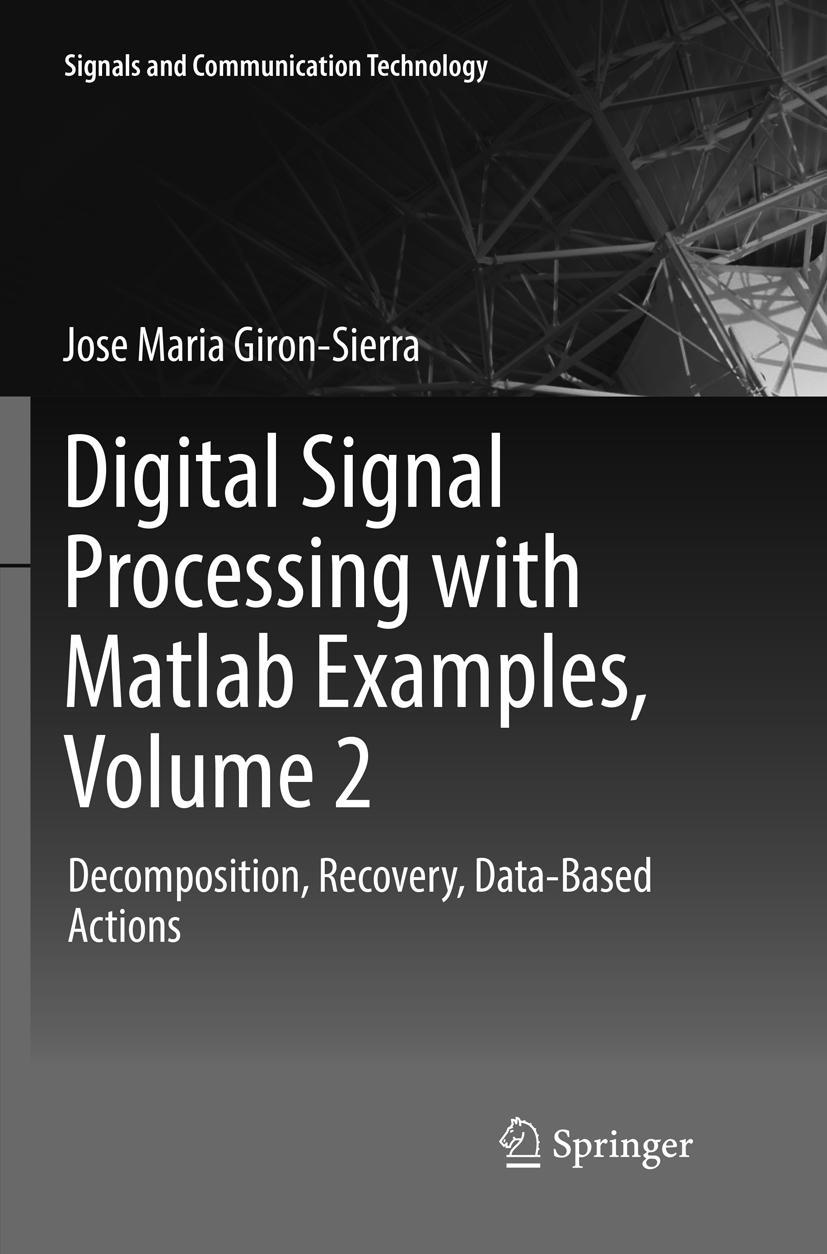 Vorderes Coverbild Digital Signal Processing with Matlab Examples, Volume 2