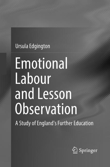 Vorderes Coverbild Emotional Labour and Lesson Observation