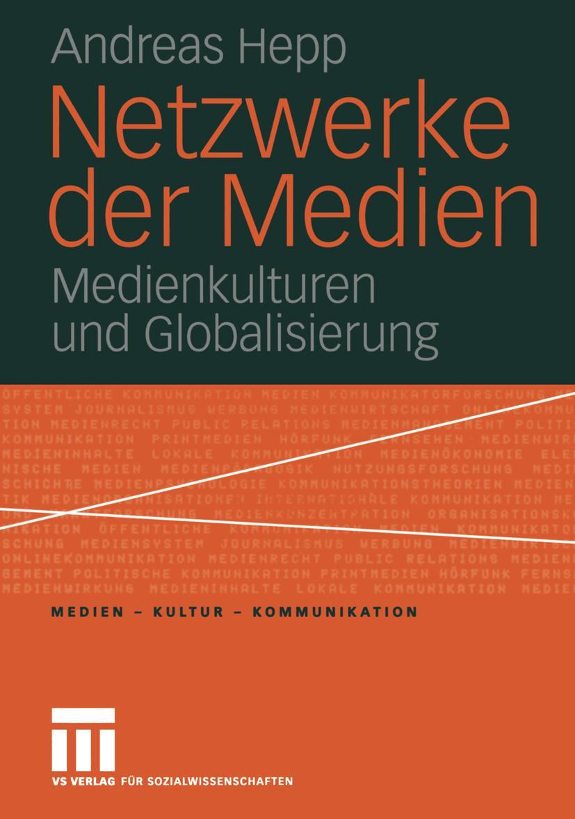 Vorderes Coverbild Netzwerke der Medien