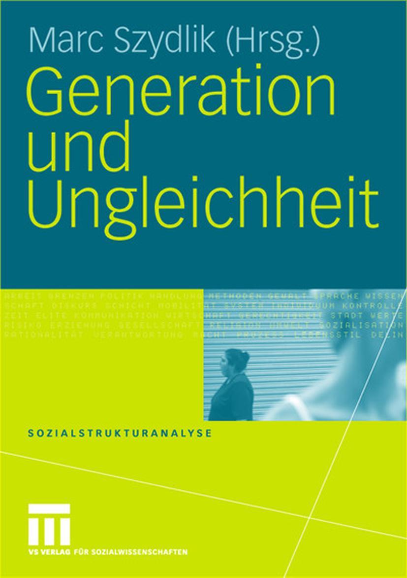 Vorderes Coverbild Generation und Ungleichheit