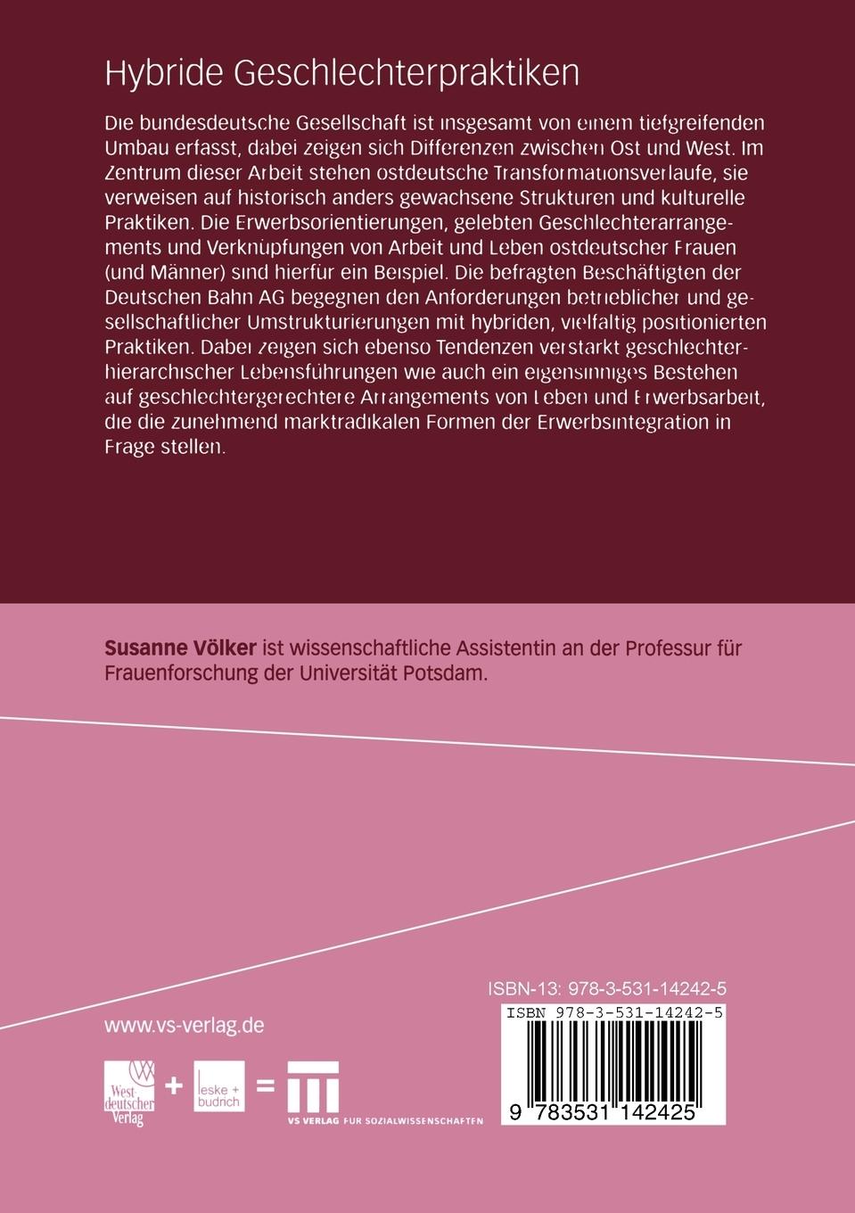 Rückseitencover Hybride Geschlechterpraktiken