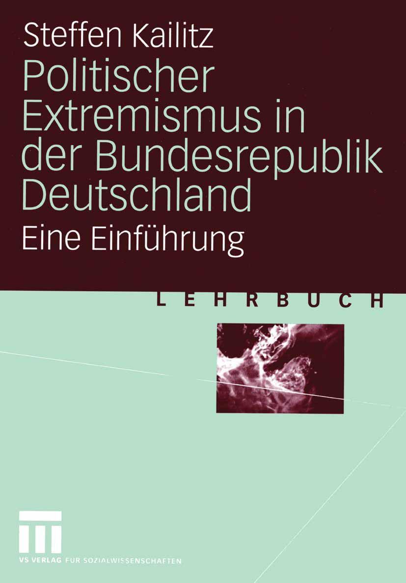 Vorderes Coverbild Politischer Extremismus in der Bundesrepublik Deutschland