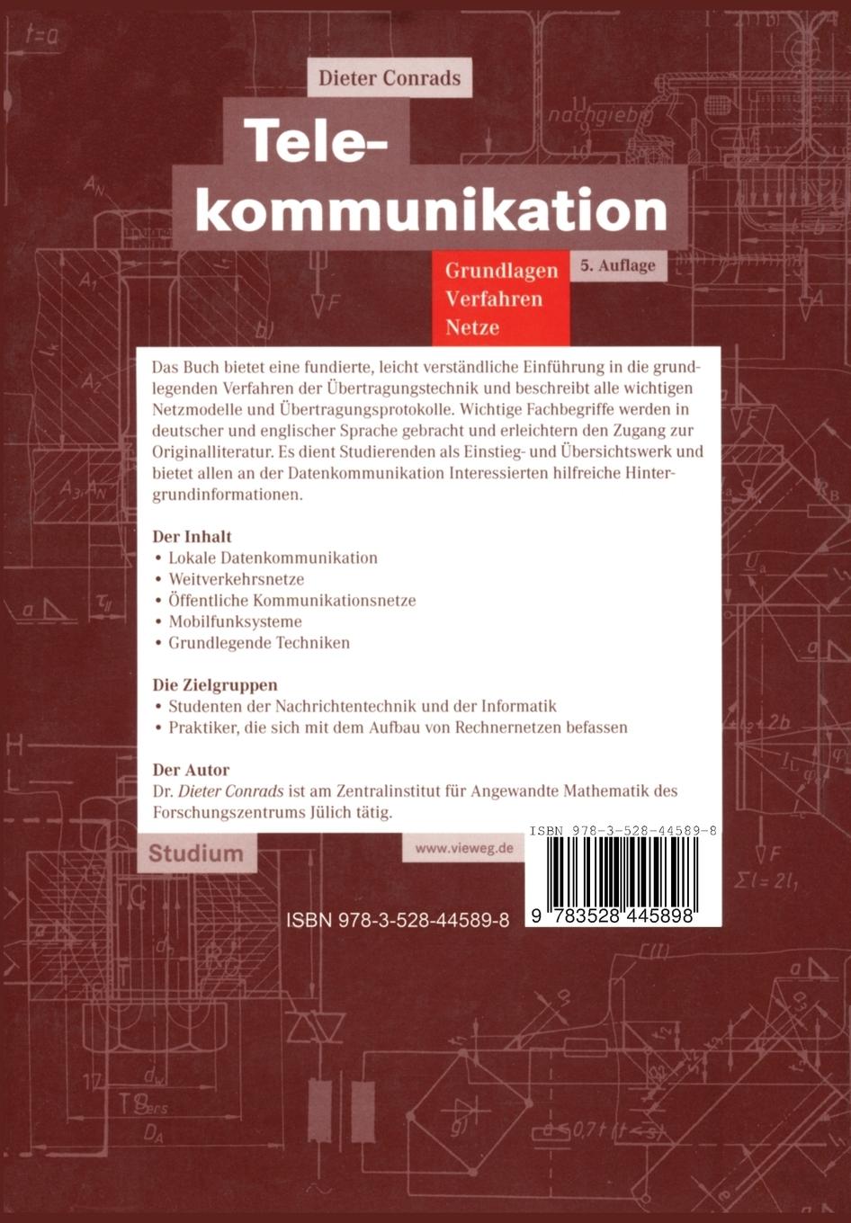 Rückseitencover Telekommunikation