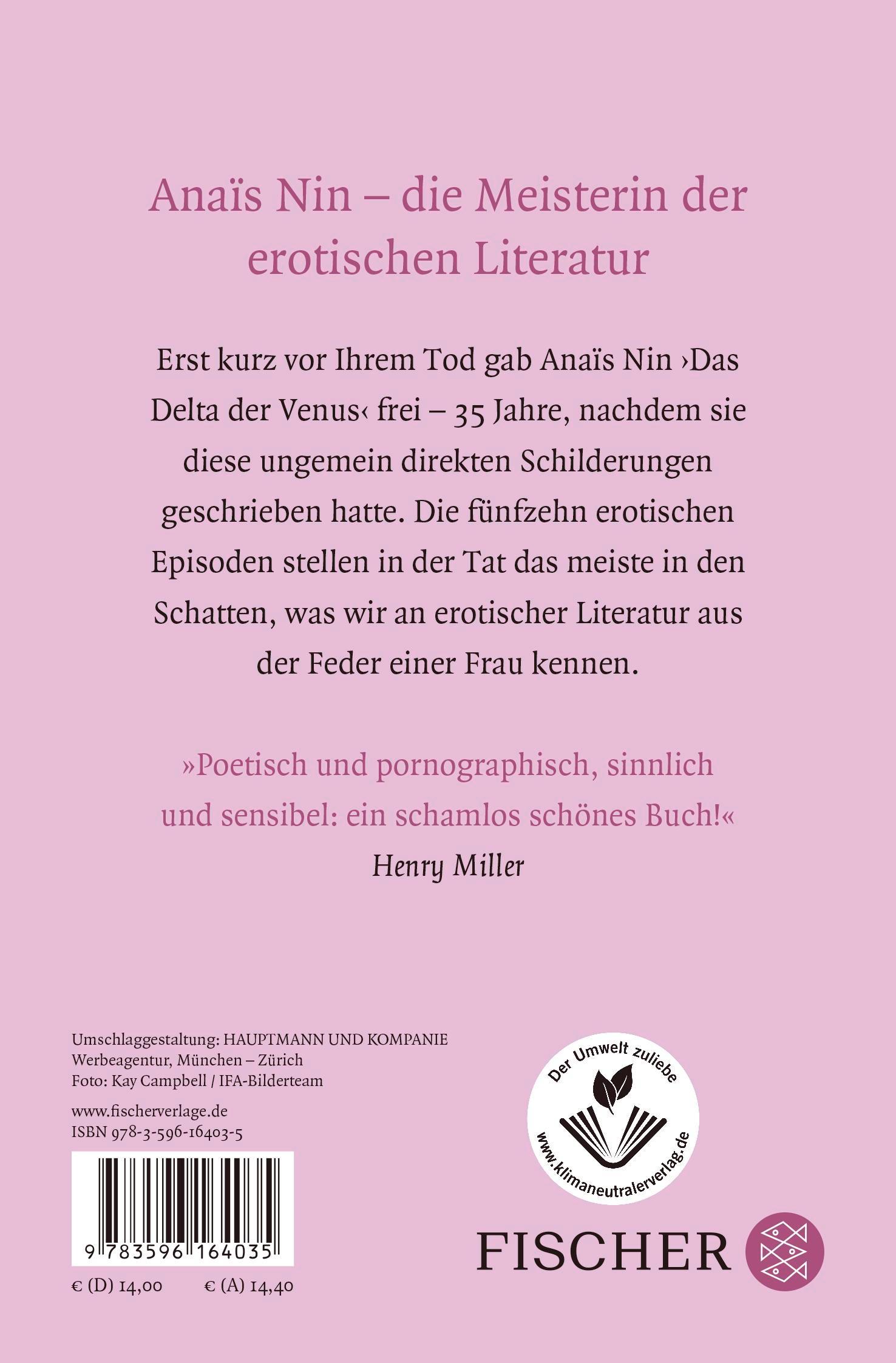 Rückseitencover Das Delta der Venus