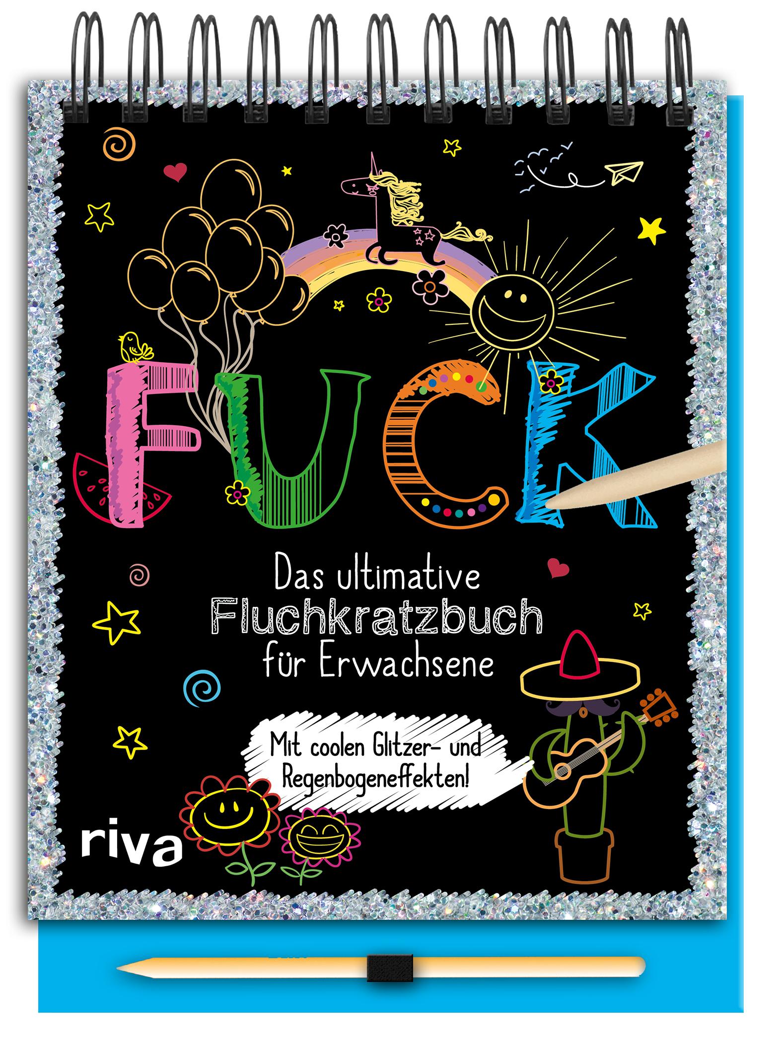 Vorderes Coverbild FUCK - Das ultimative Fluchkratzbuch für Erwachsene