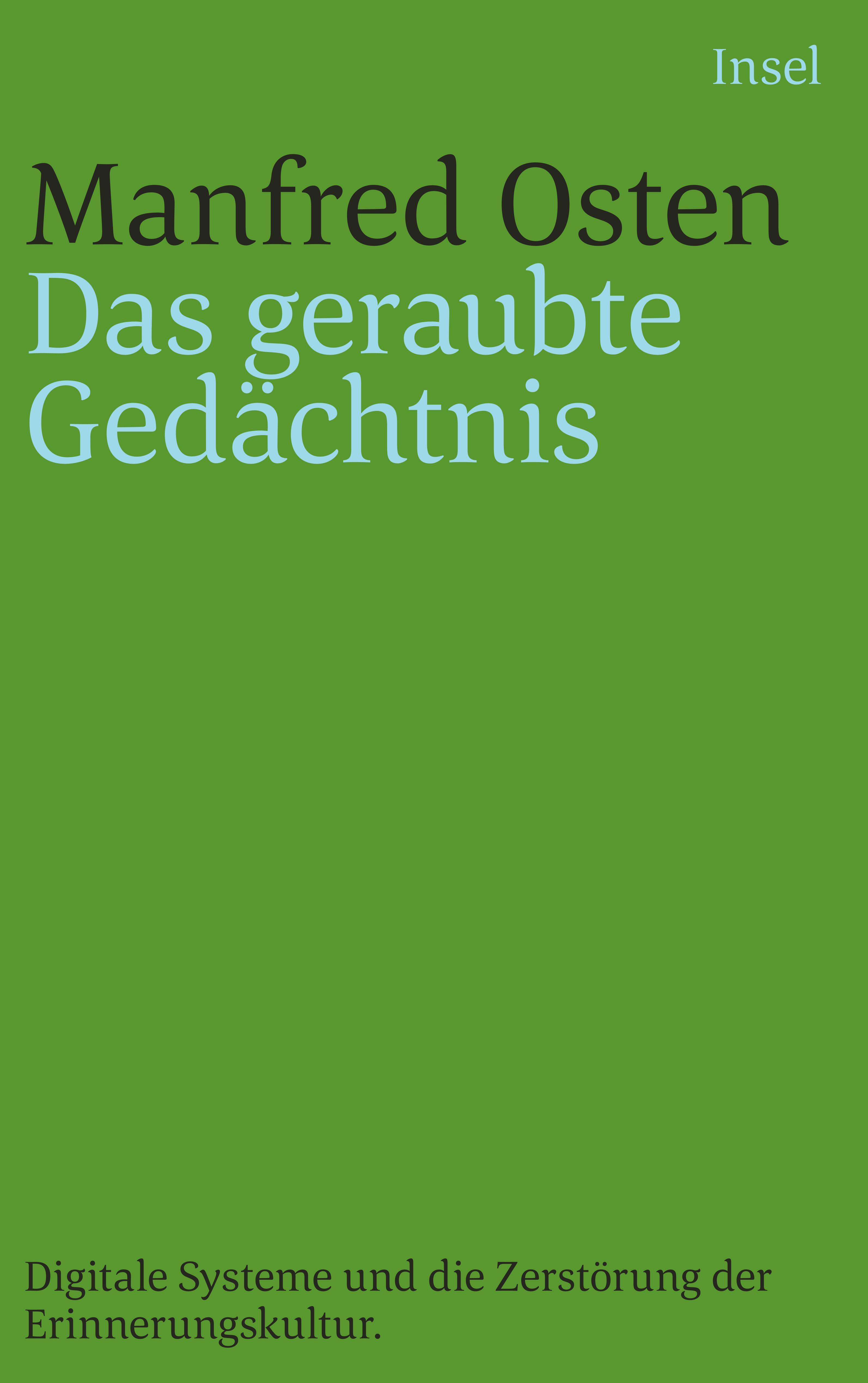 Vorderes Coverbild Das geraubte Gedächtnis