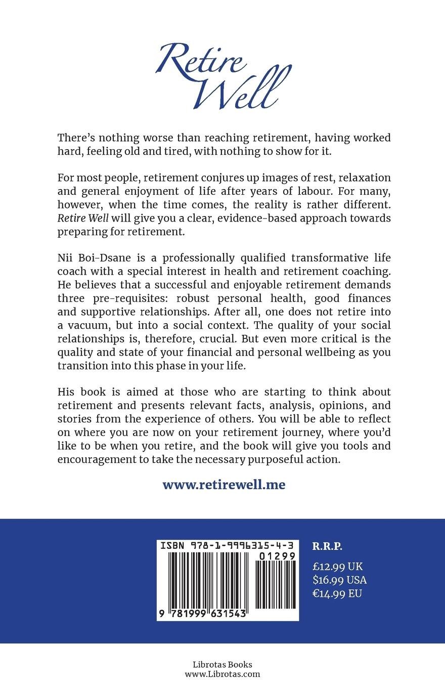 Rückseitencover Retire Well