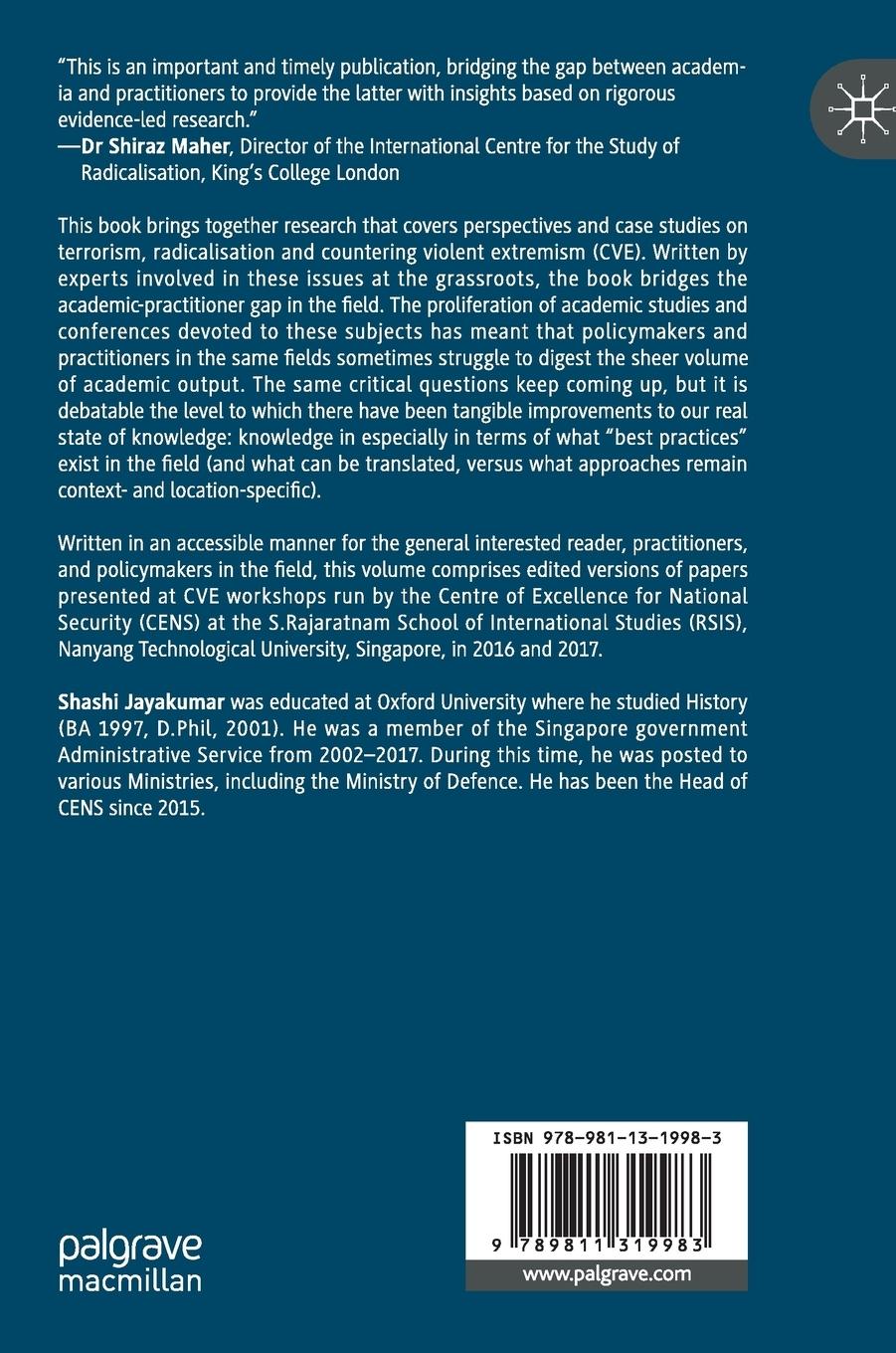 Rückseitencover Terrorism, Radicalisation & Countering Violent Extremism