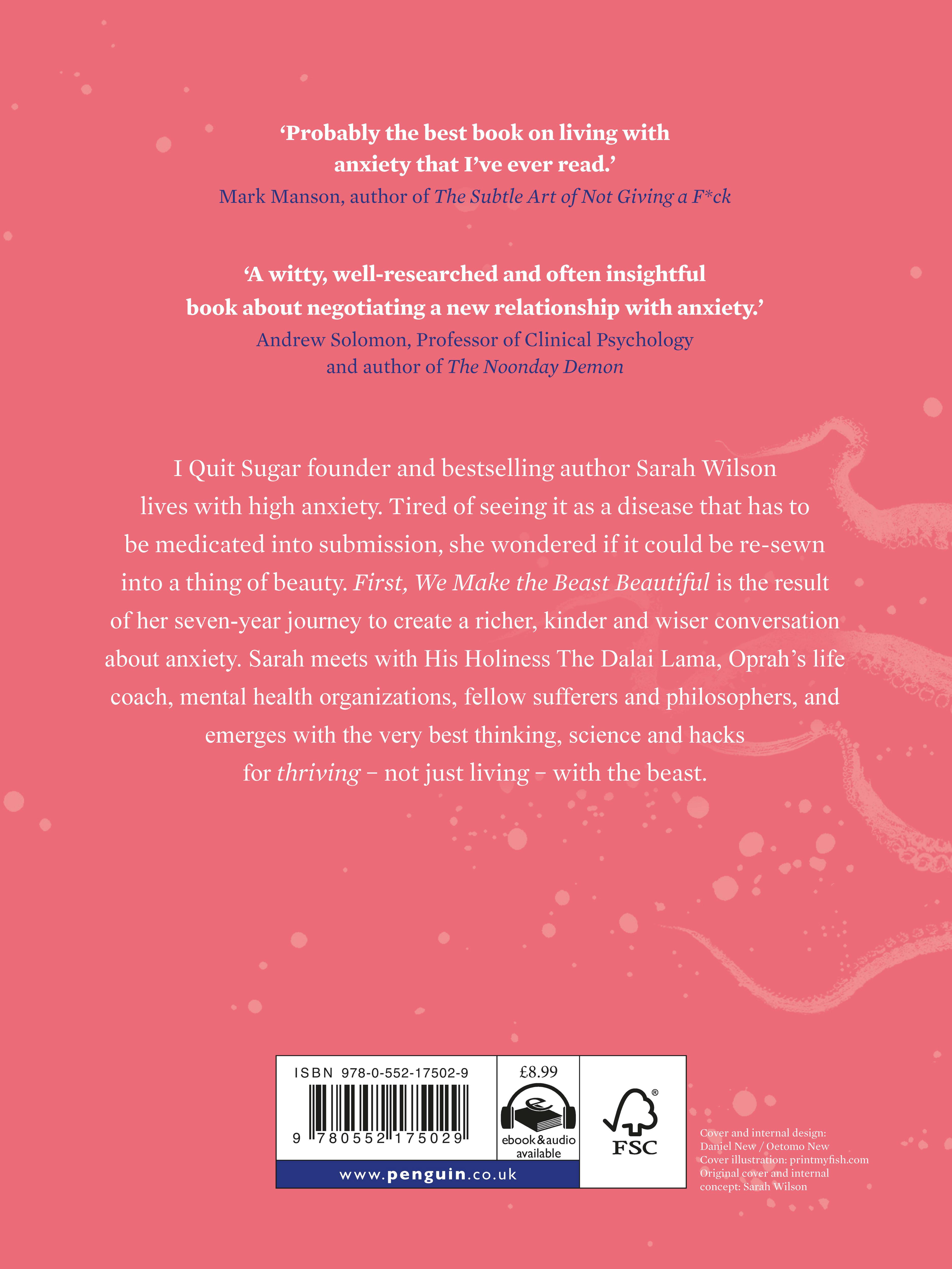 Rückseitencover First, We Make the Beast Beautiful