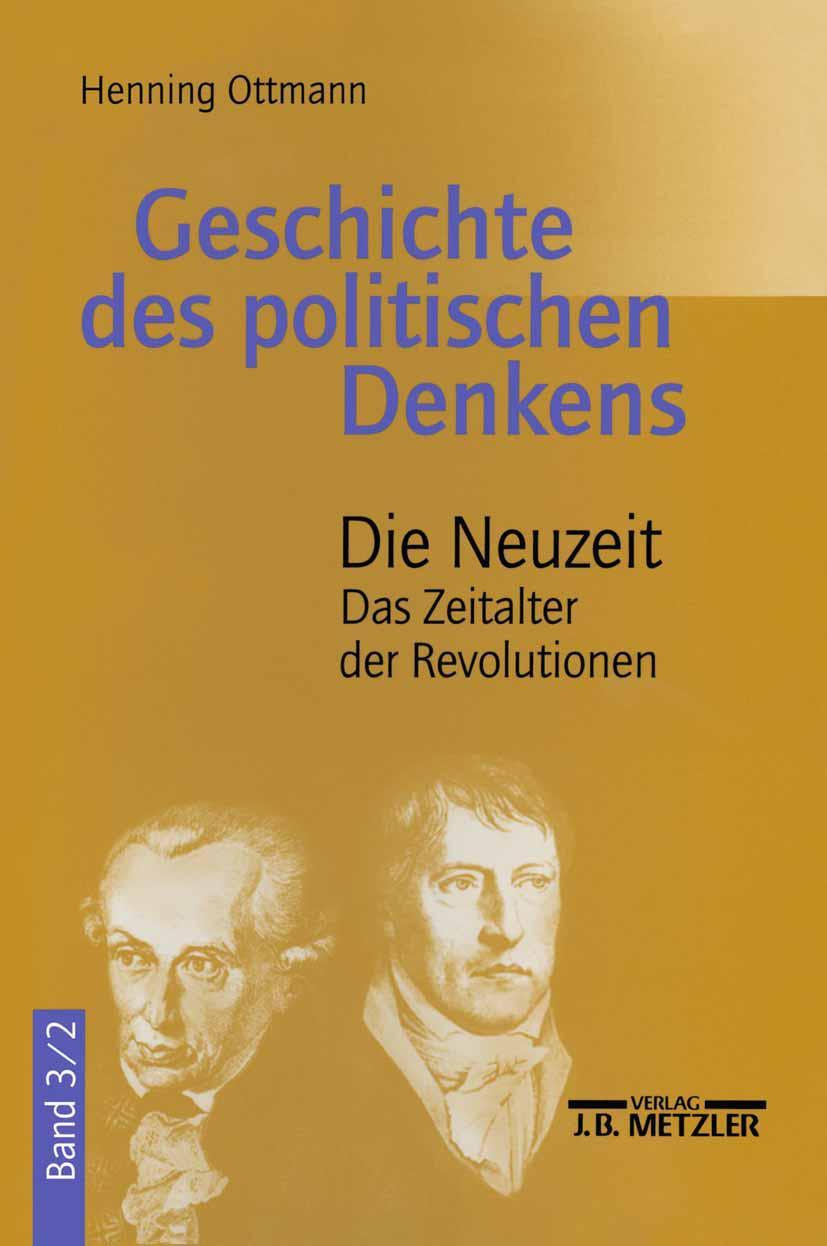 Vorderes Coverbild Geschichte des politischen Denkens