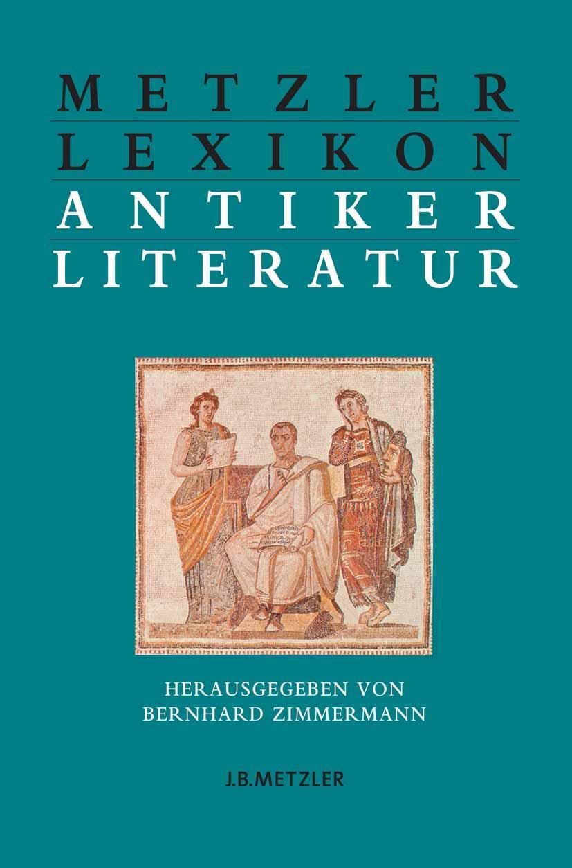Vorderes Coverbild Metzler Lexikon antiker Literatur