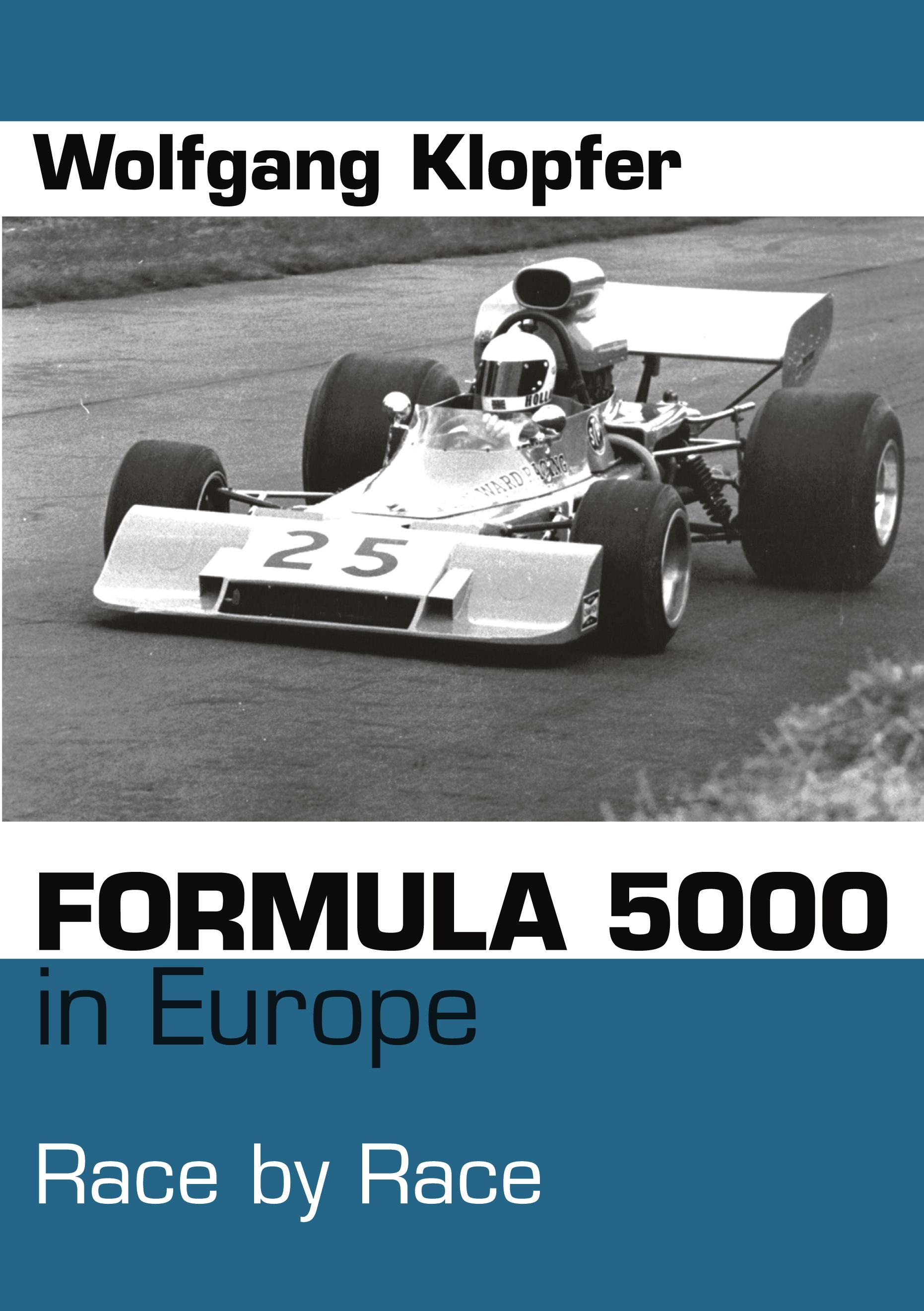 Vorderes Coverbild Formula 5000 in Europe