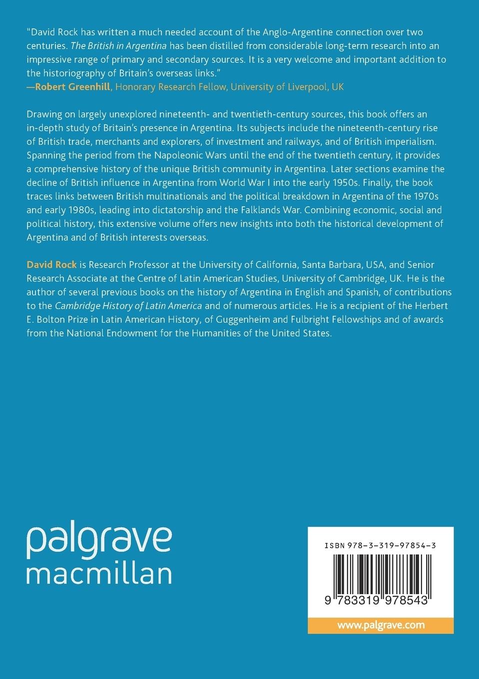 Rückseitencover The British in Argentina