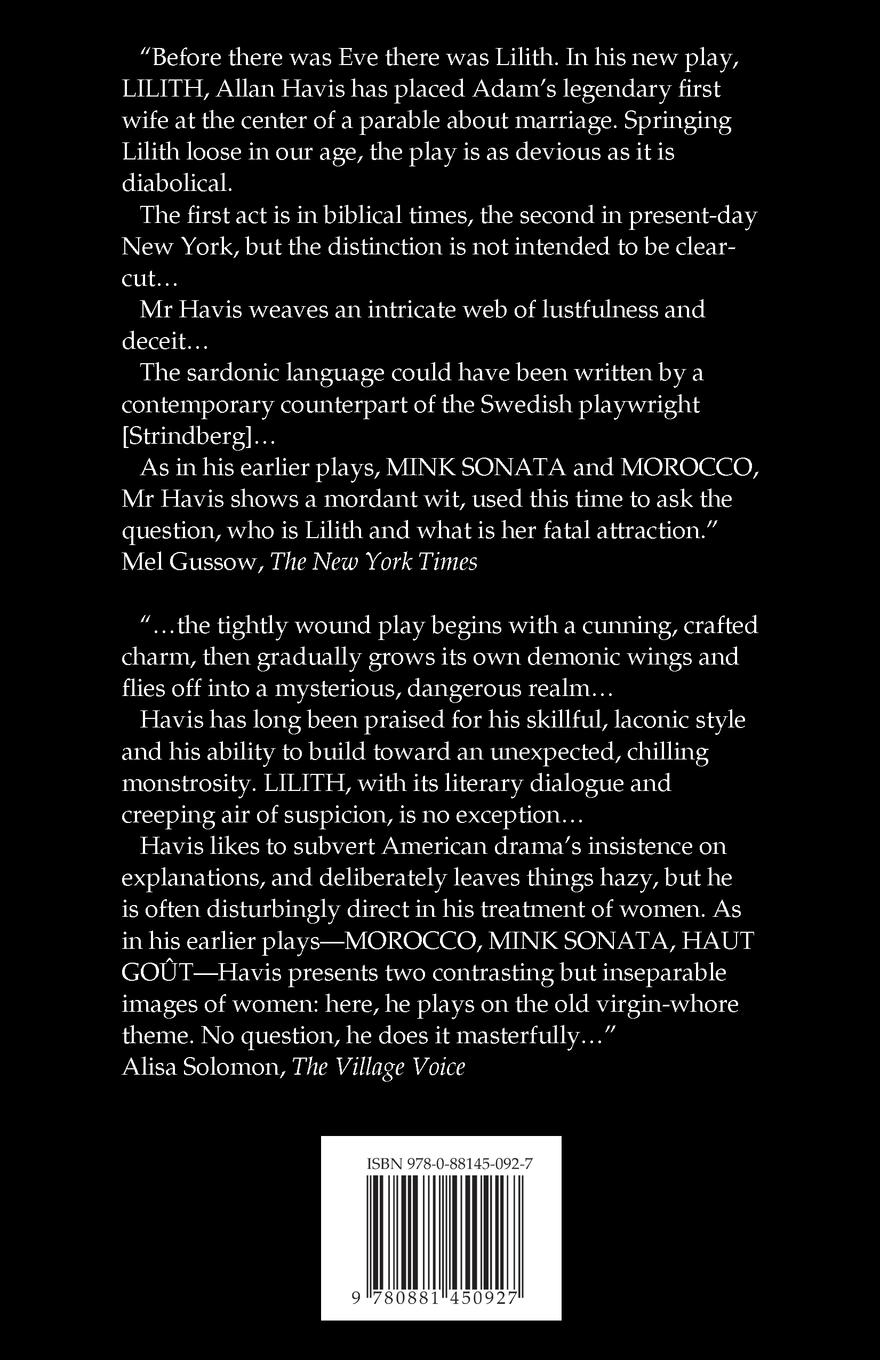 Rückseitencover Lilith