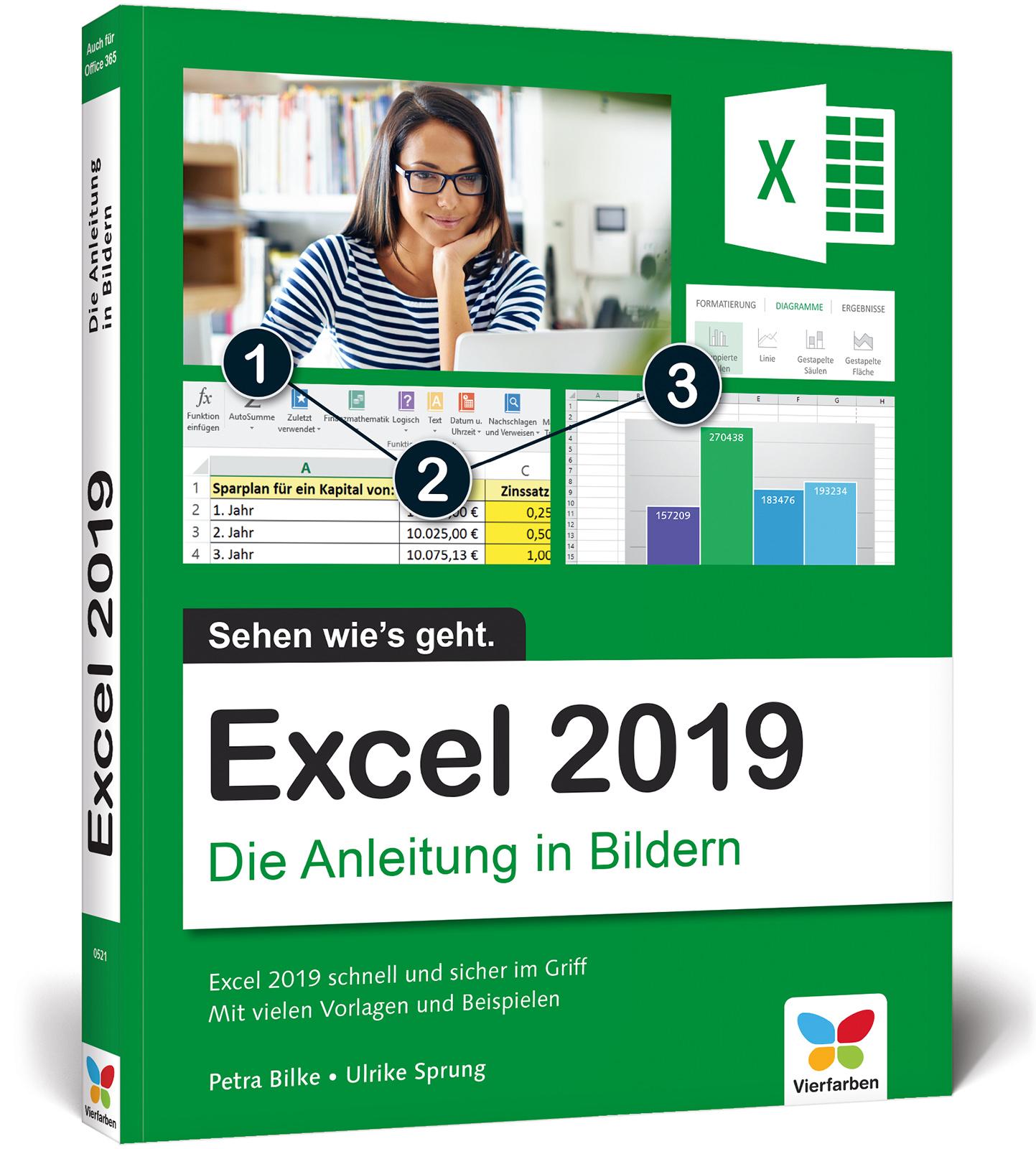 Vorderes Coverbild Excel 2019