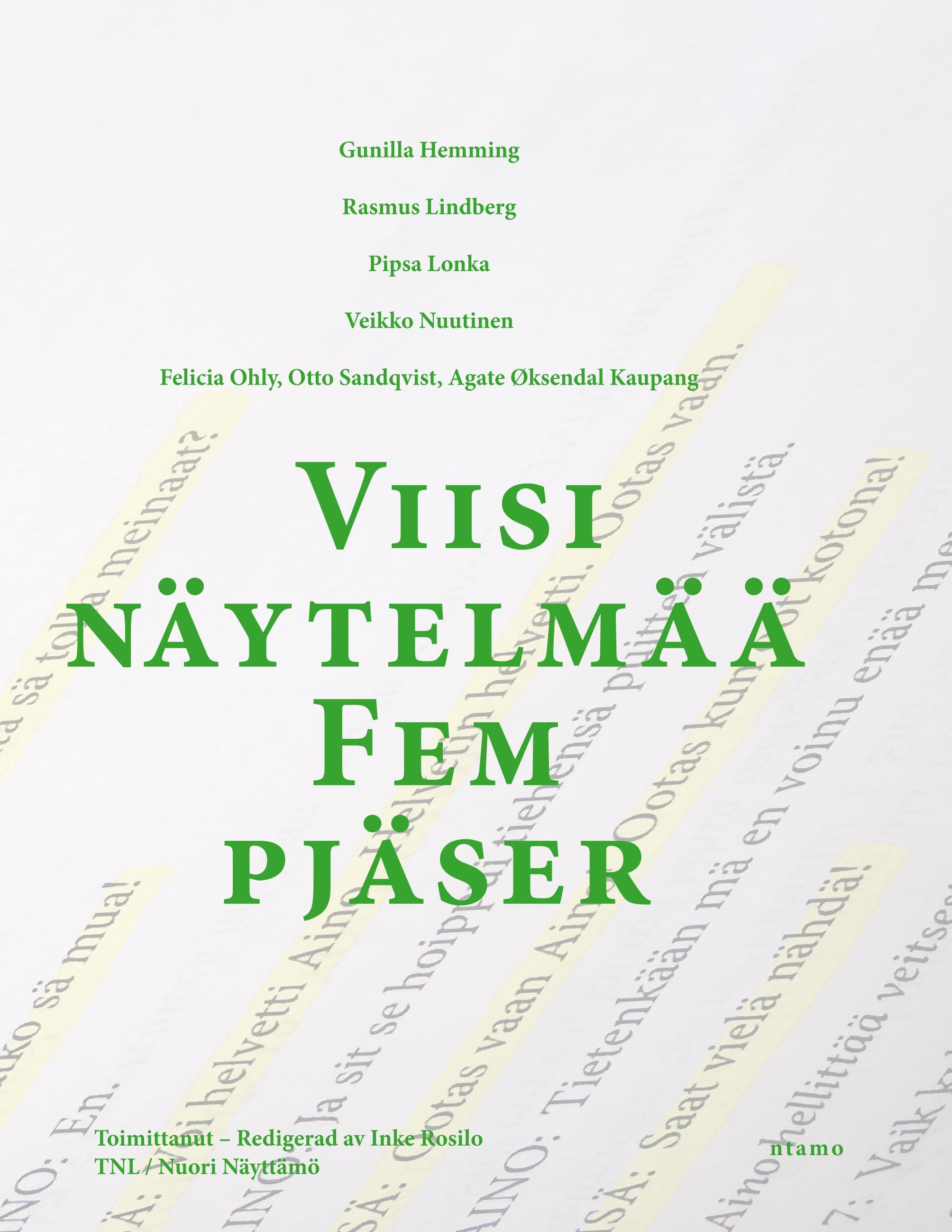 Vorderes Coverbild Viisi näytelmää -- Fyra pjäser