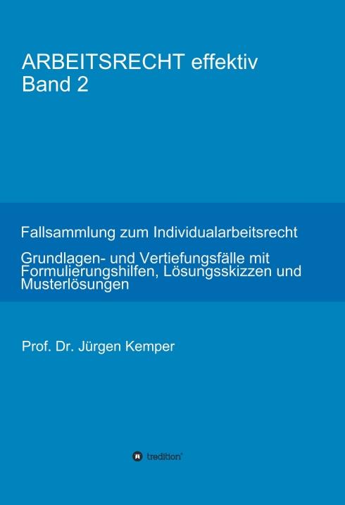 Vorderes Coverbild ARBEITSRECHT effektiv Band 2